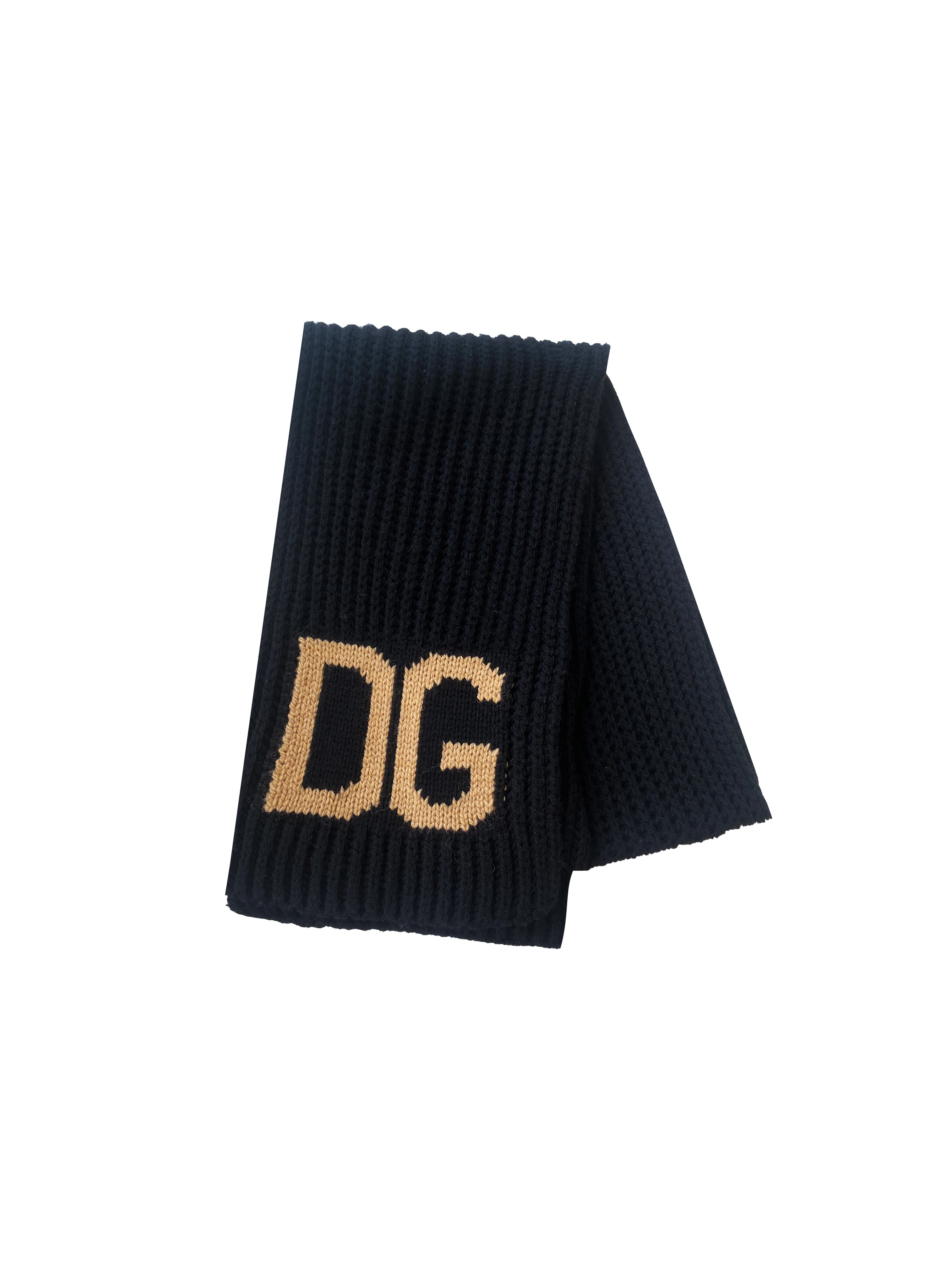 Dolce and Gabbana 2000s D&G Logo Scarf