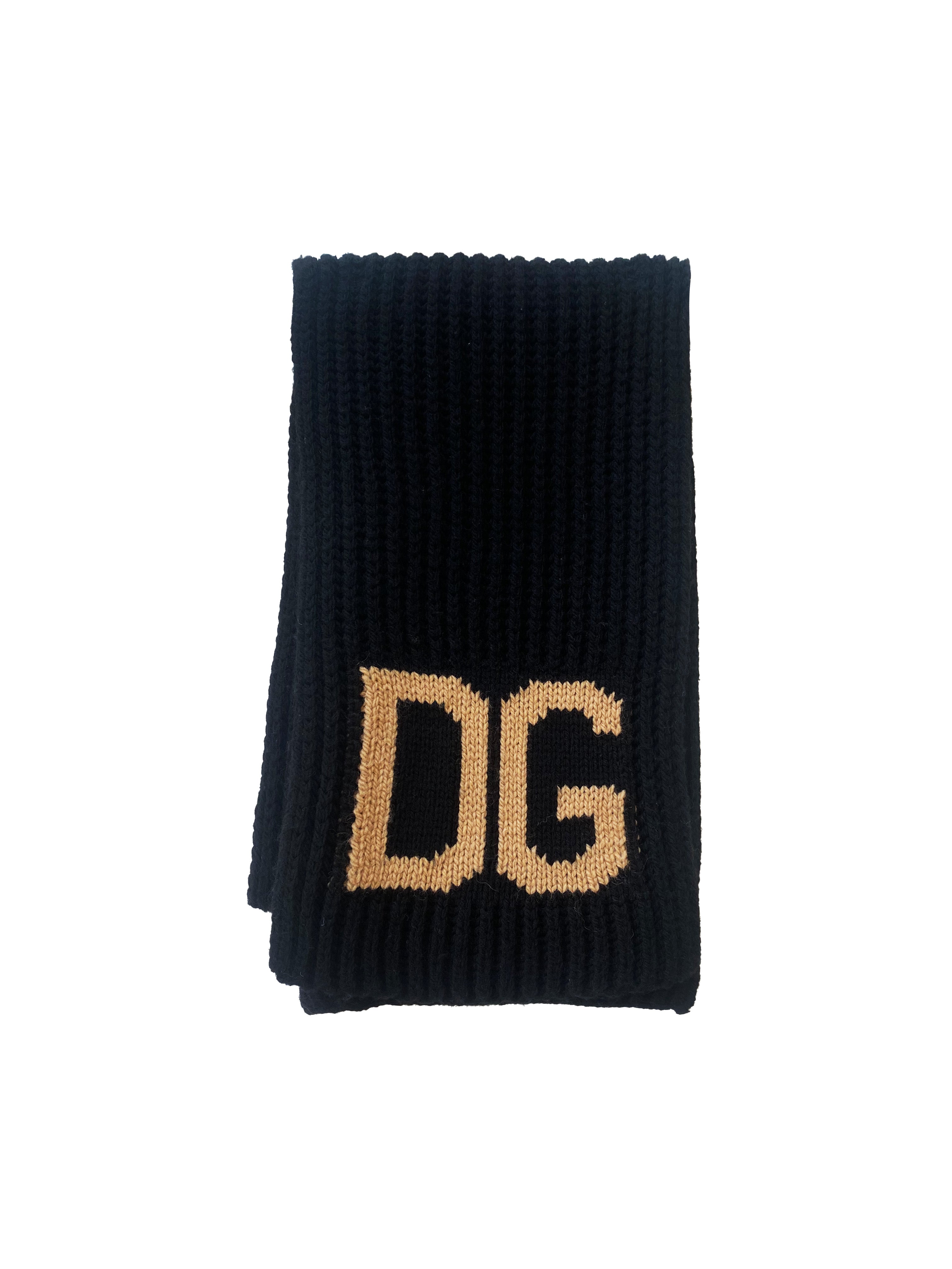 Dolce and Gabbana 2000s D&G Logo Scarf · INTO