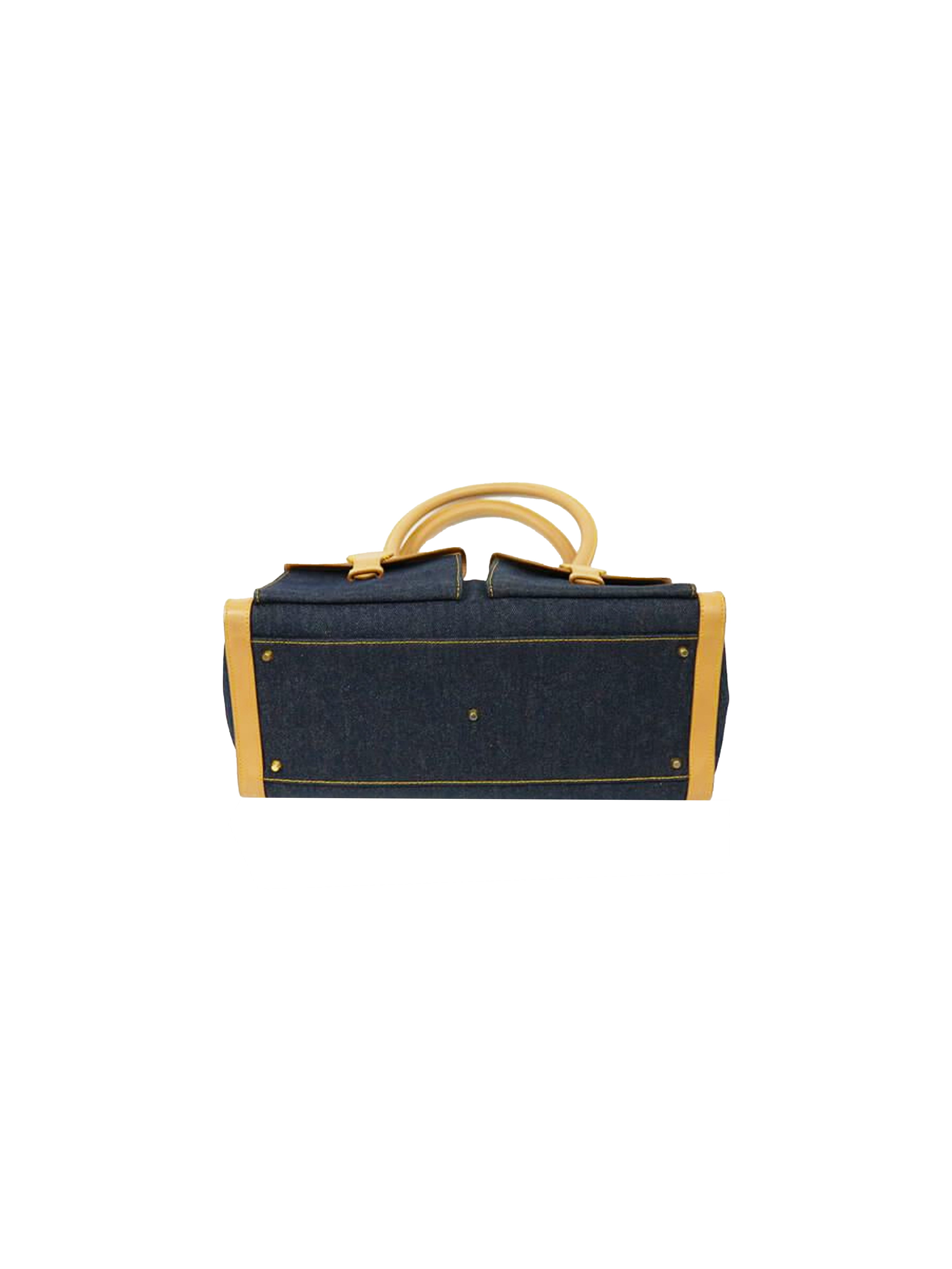Christian Dior Early 2000s Denim Trotter Handbag