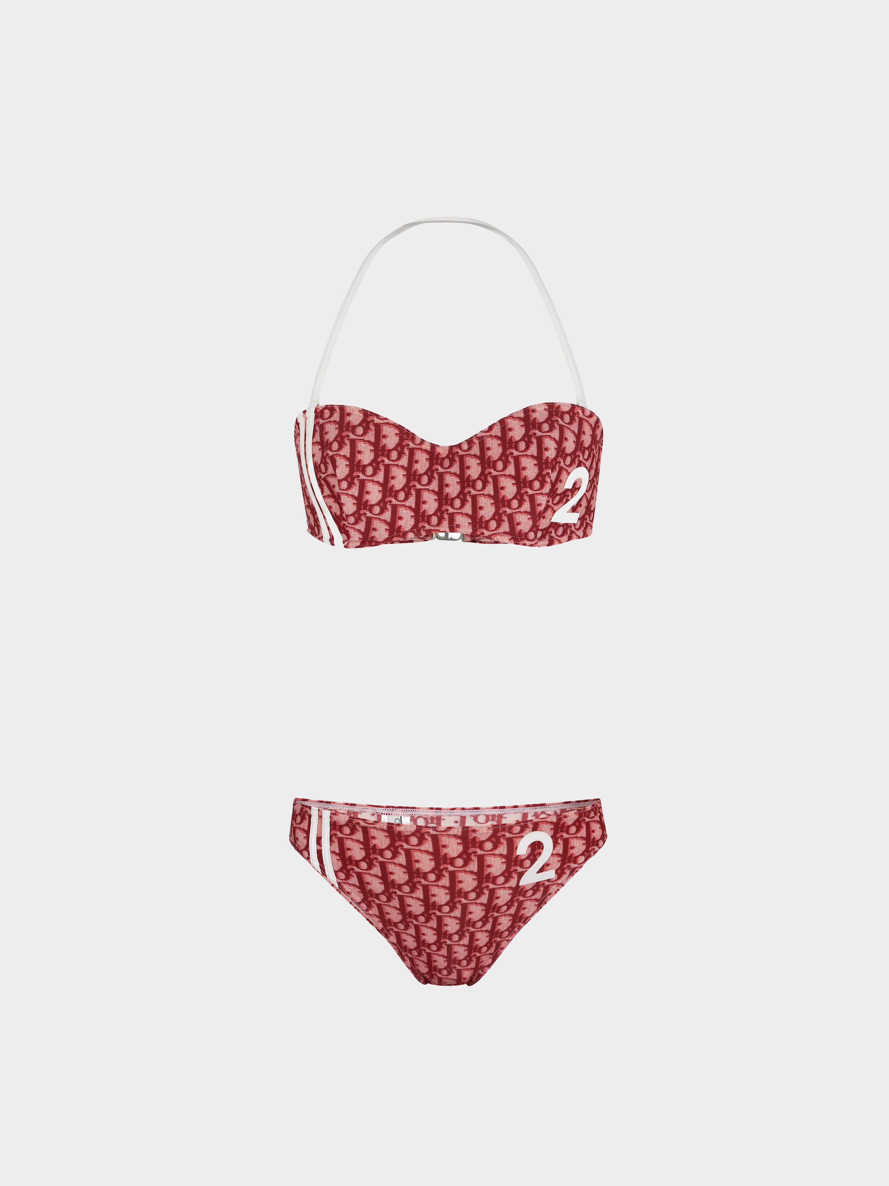 Classic Louis Vuitton bikini monogram print with the