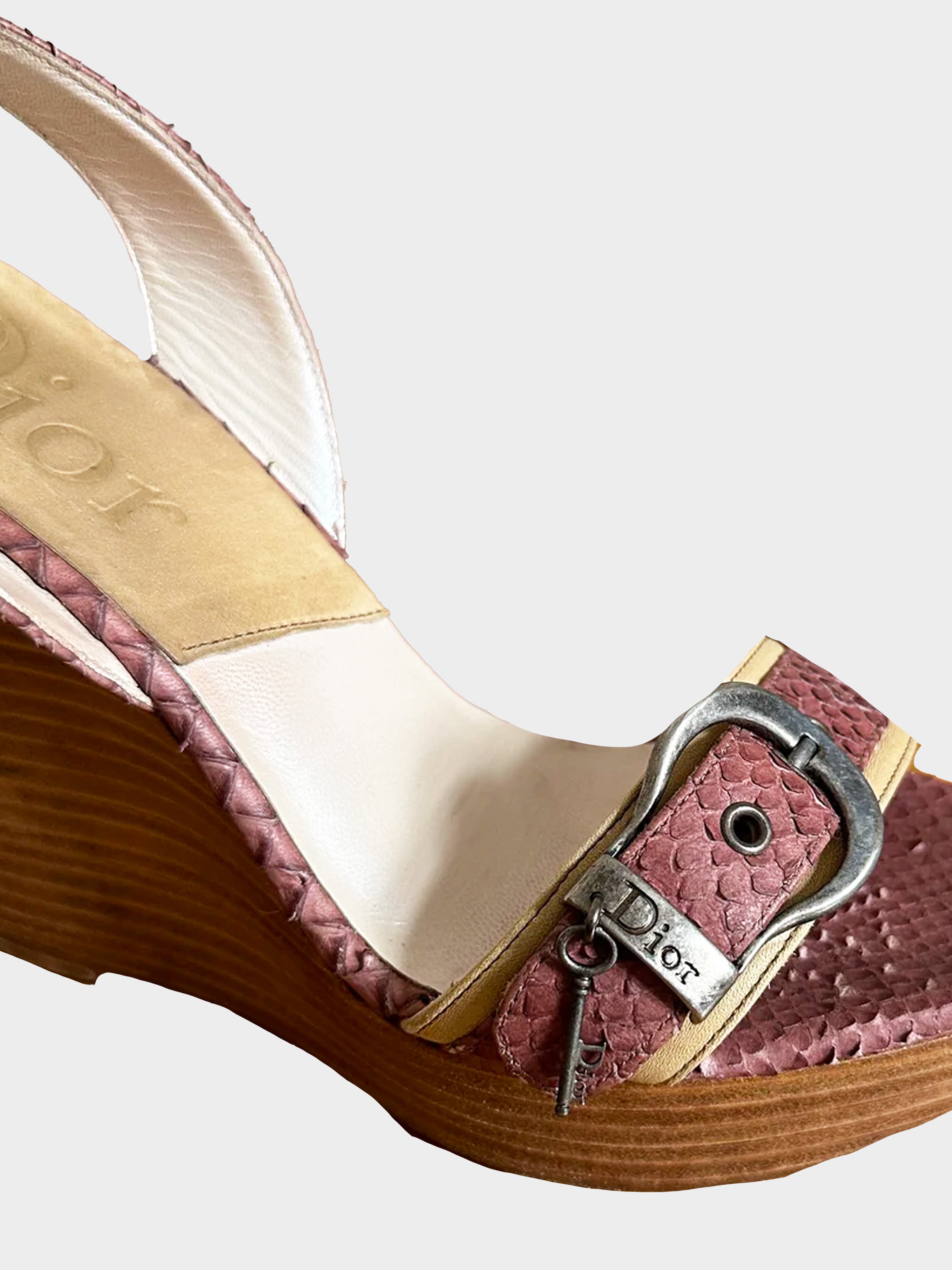 Christian Dior wedge heels 定価108,900-