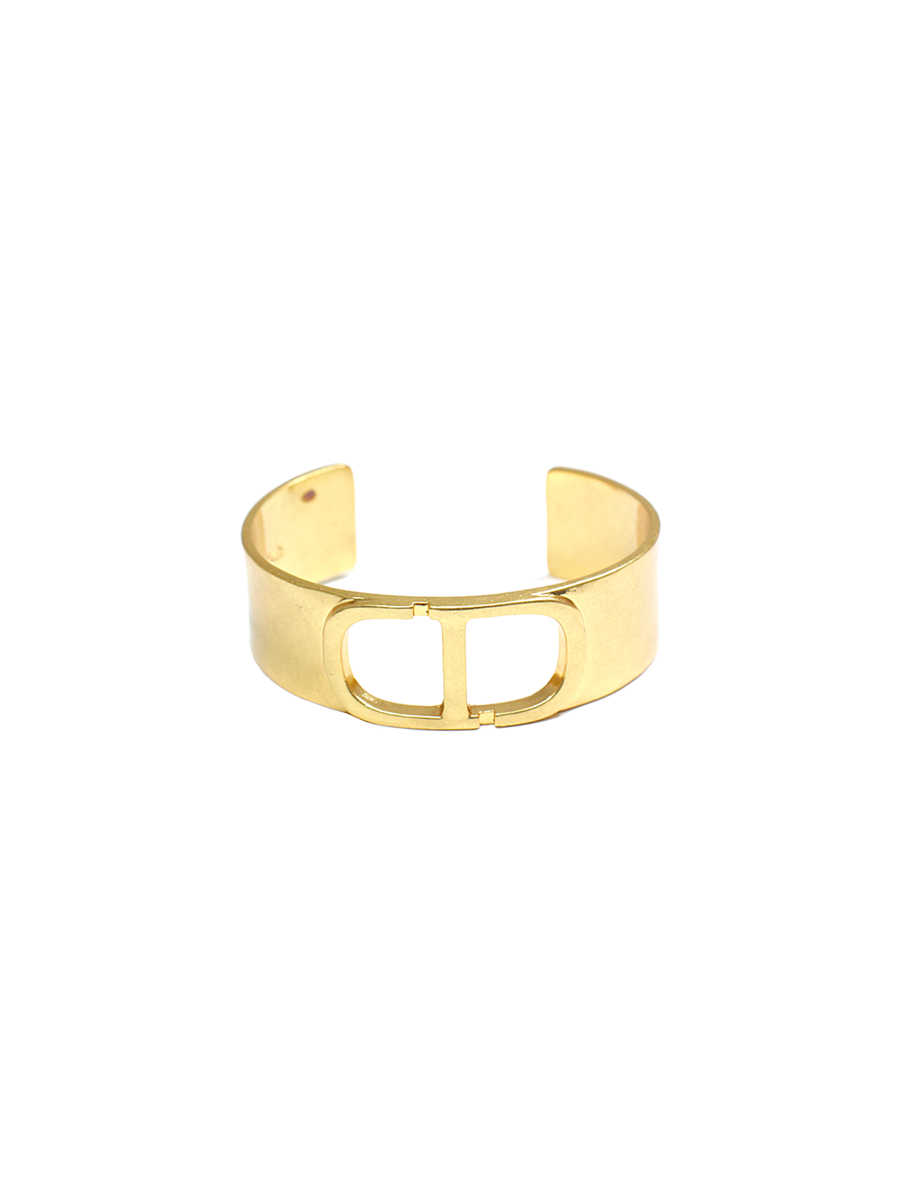 Christian Dior 2020 Gold CD Cuff