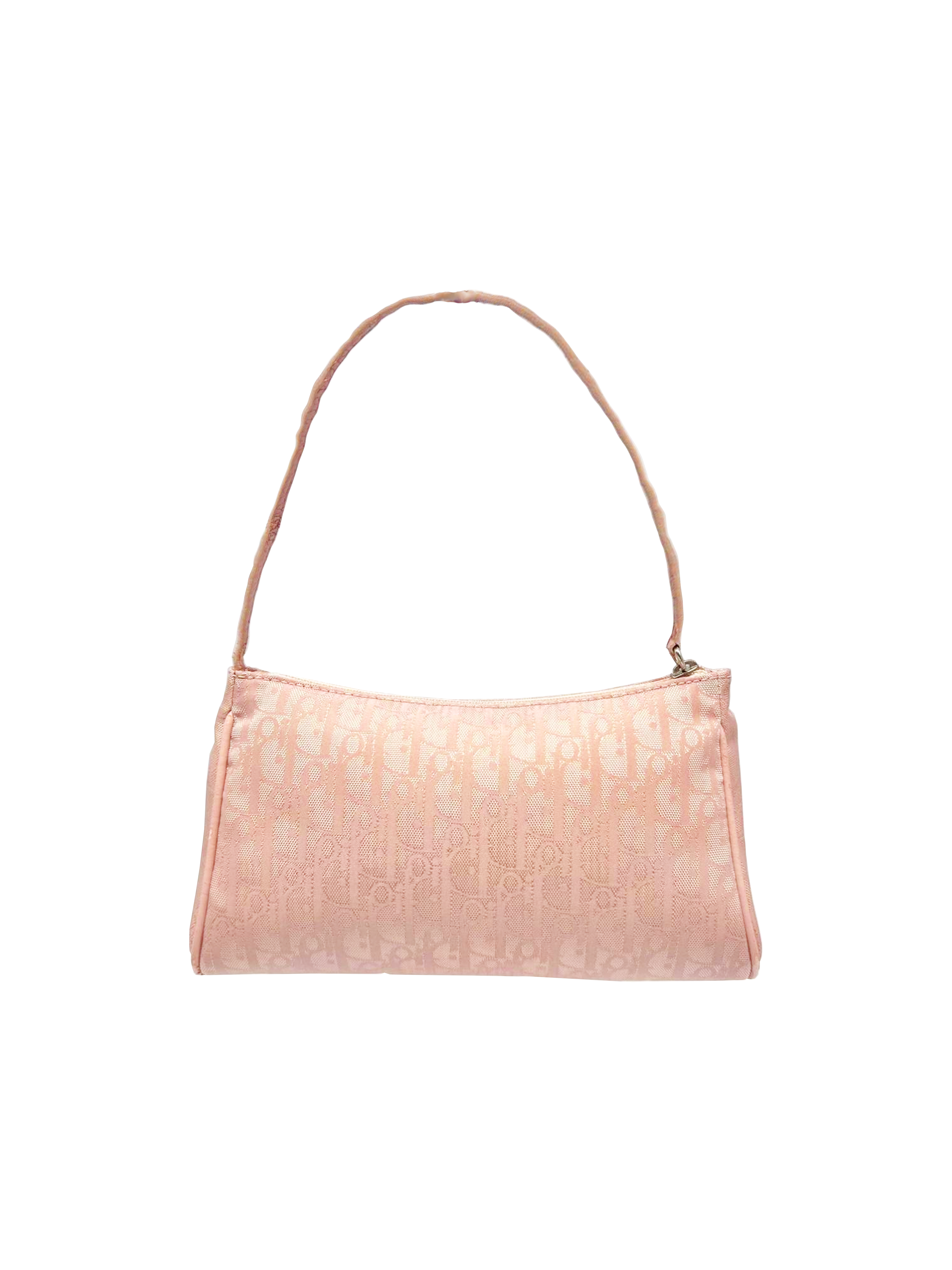 Christian Dior Pink Monogram Rhinestone 1 Crossbody Bag