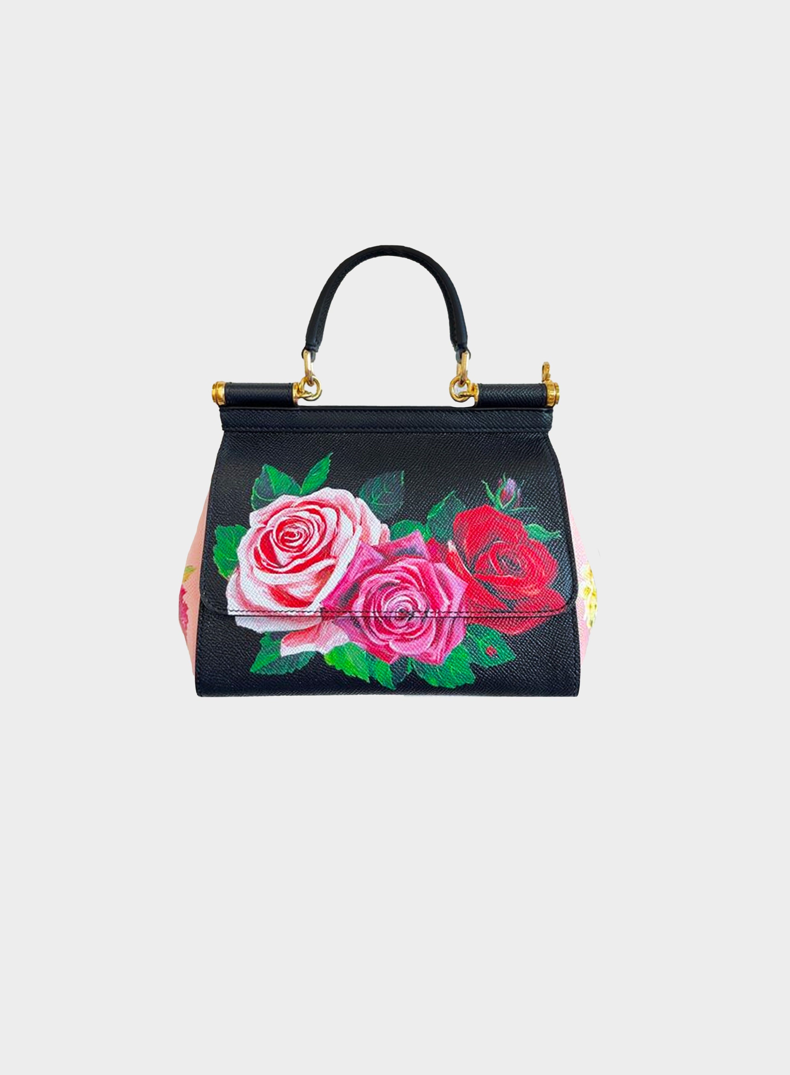 Dolce and Gabbana 2019 Rose Mini Sicily Bag · INTO