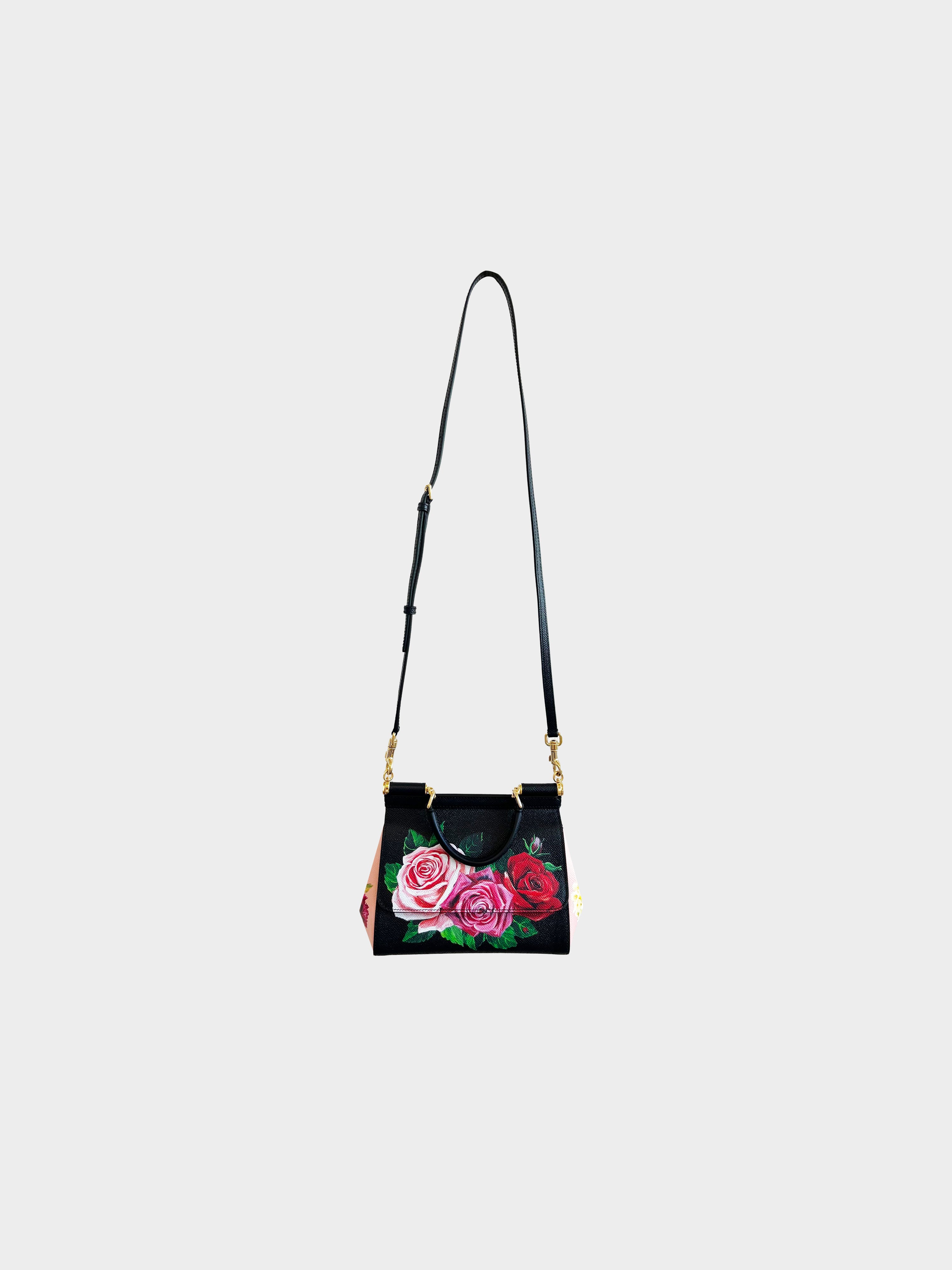 Dolce and Gabbana 2019 Rose Mini Sicily Bag INTO