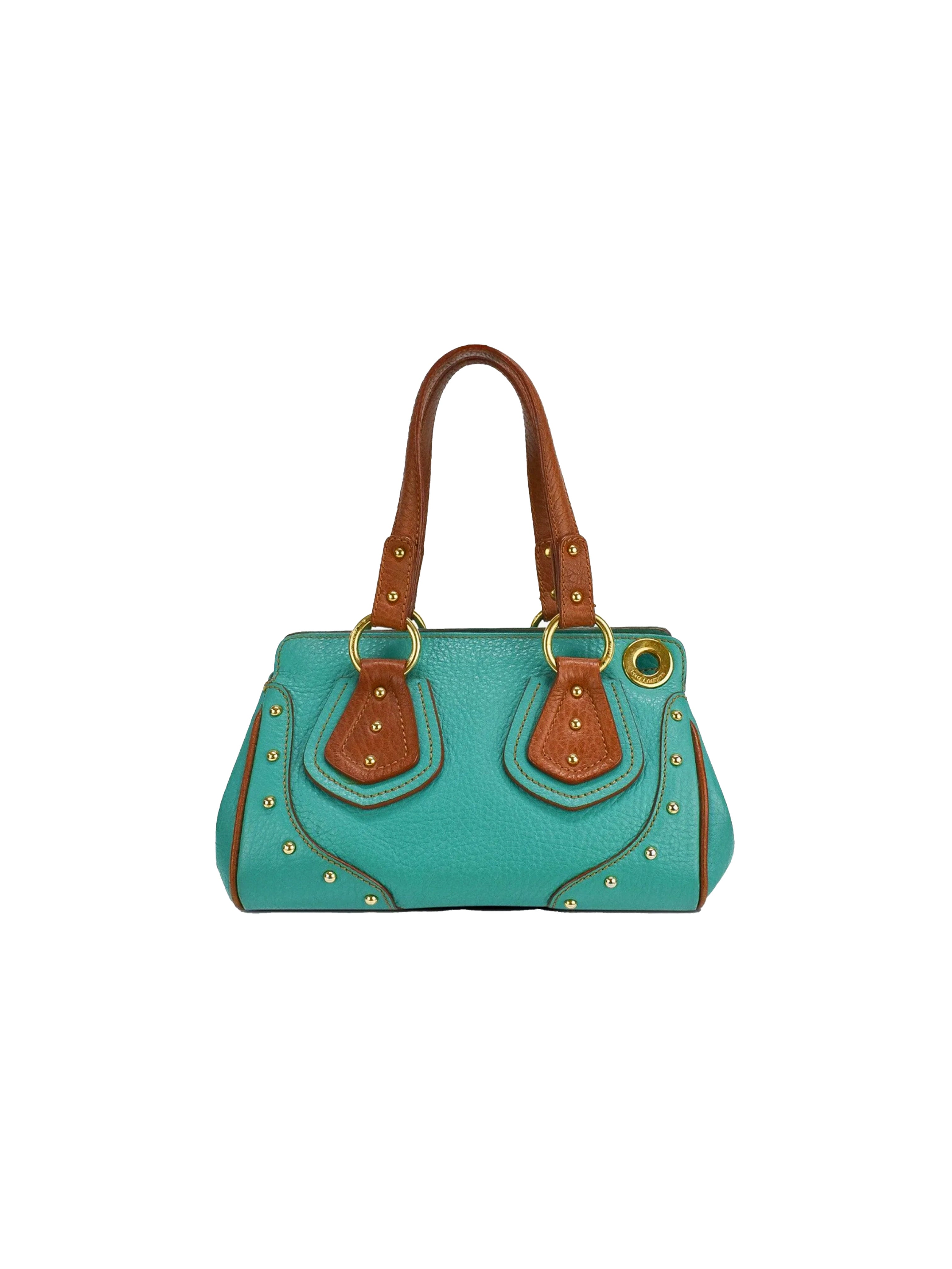 Dolce and Gabbana 2000s Turquoise Handbag · INTO