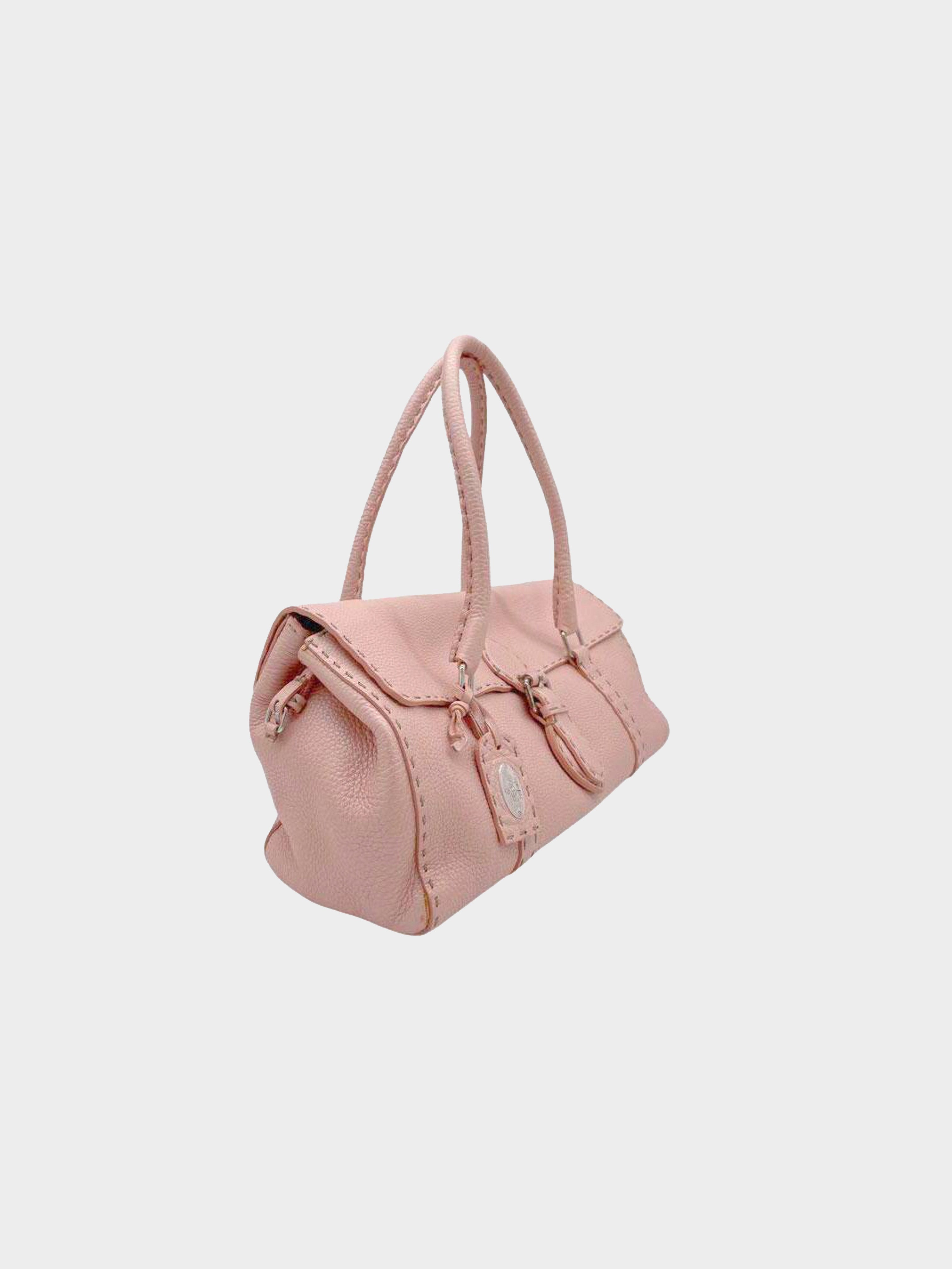 Fendi 2000s Pink Linda Shoulder Bag