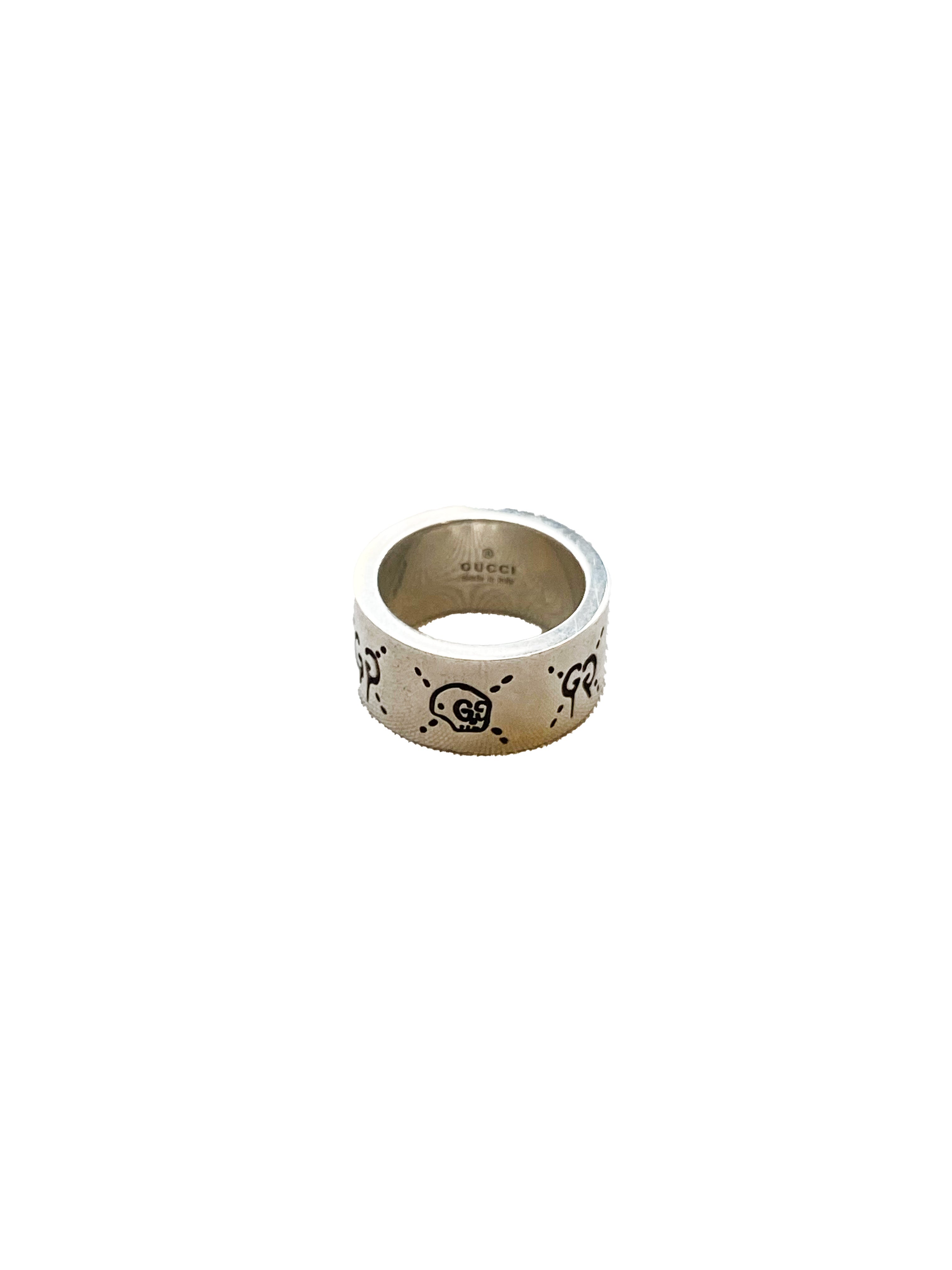 Gucci 2020s Sterling Silver Ghost Ring · INTO