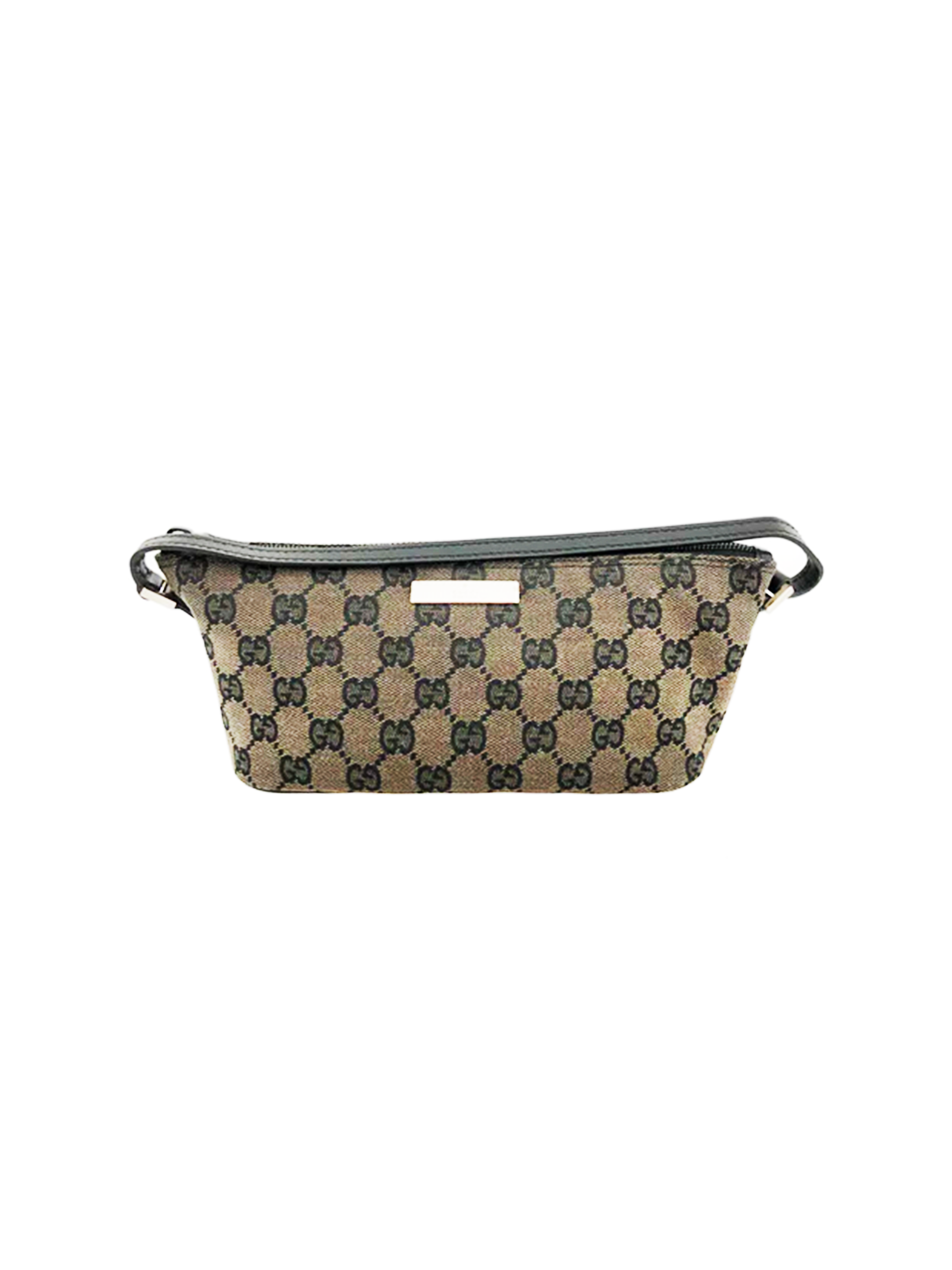 2000s GUCCI GG BROWN CANVAS MINI HORSEBIT PURSE – RDB