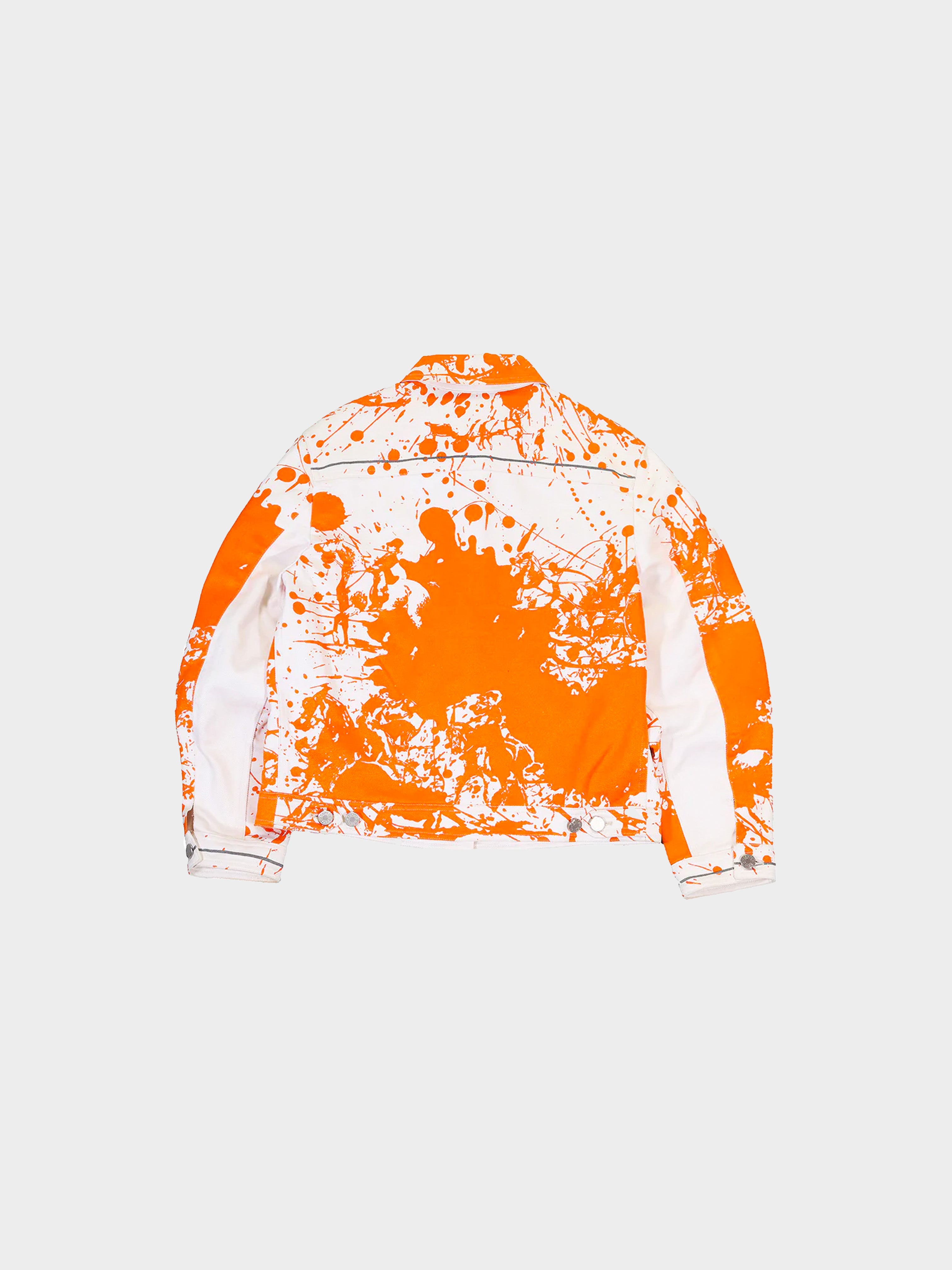 Hermès by Martin Margiela SS04 Paint Splatter Jacket · INTO