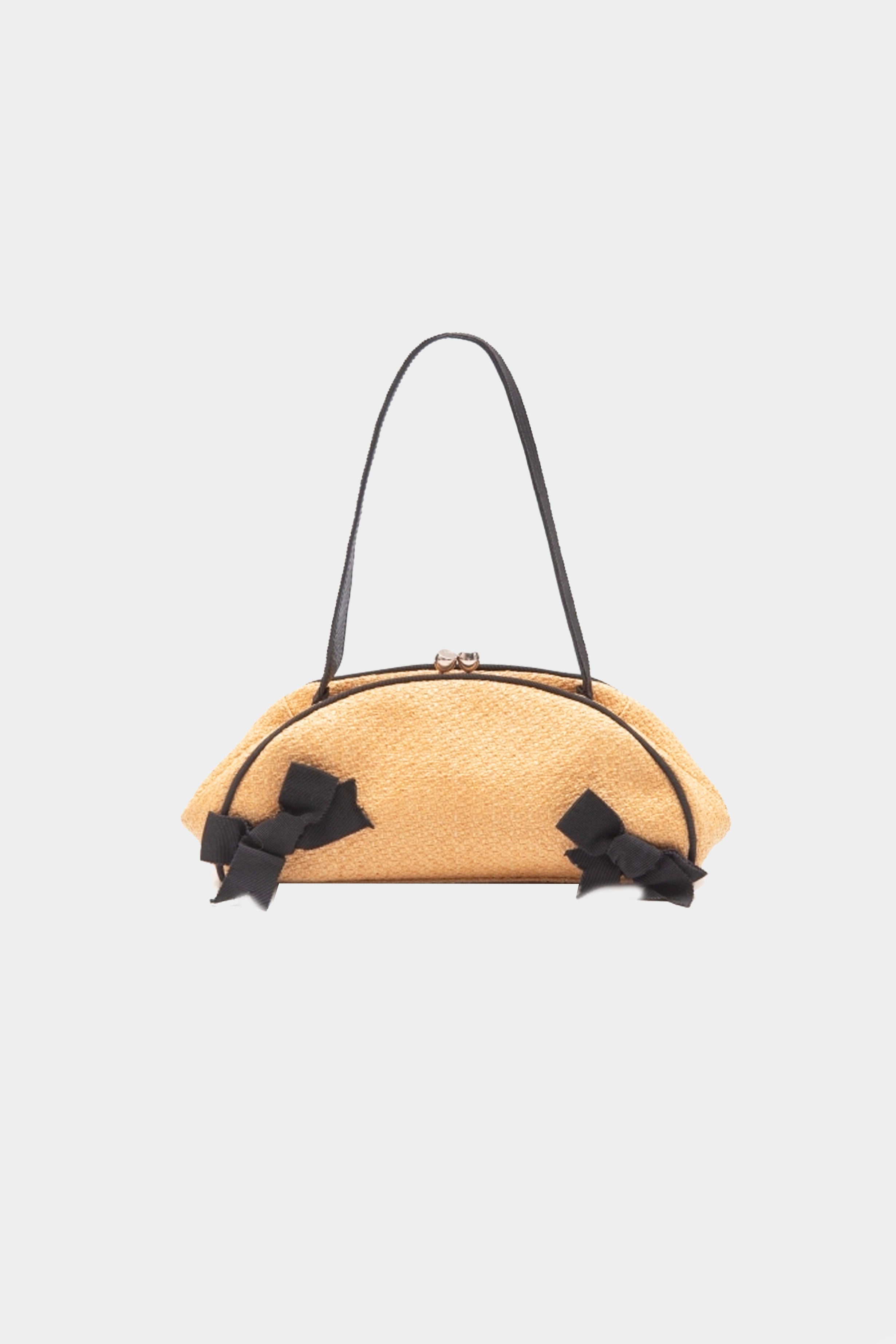 John Galliano 2000s Rare Woven Bow Bag · INTO