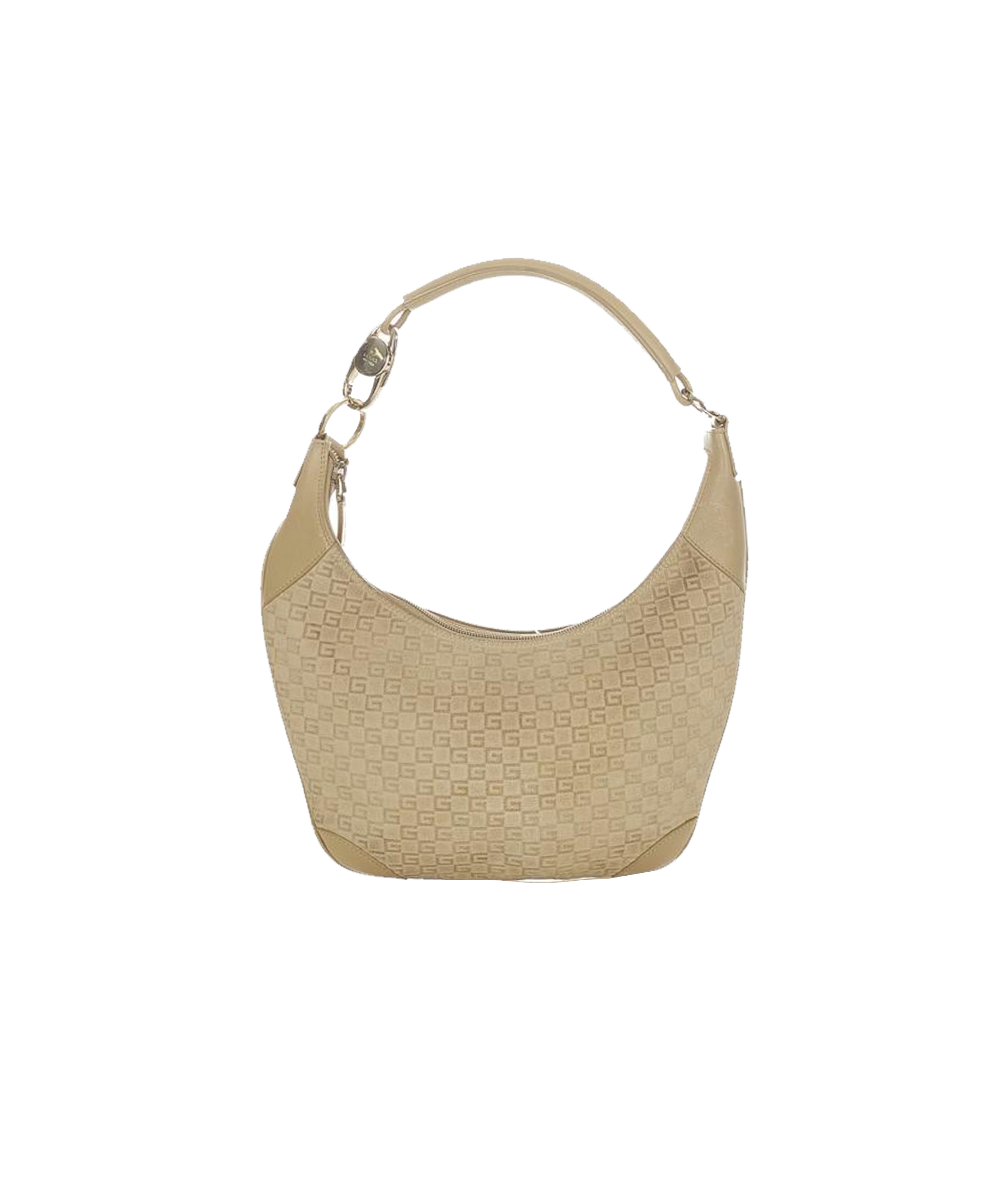 Gucci 1990s Suede beige shoulder bag