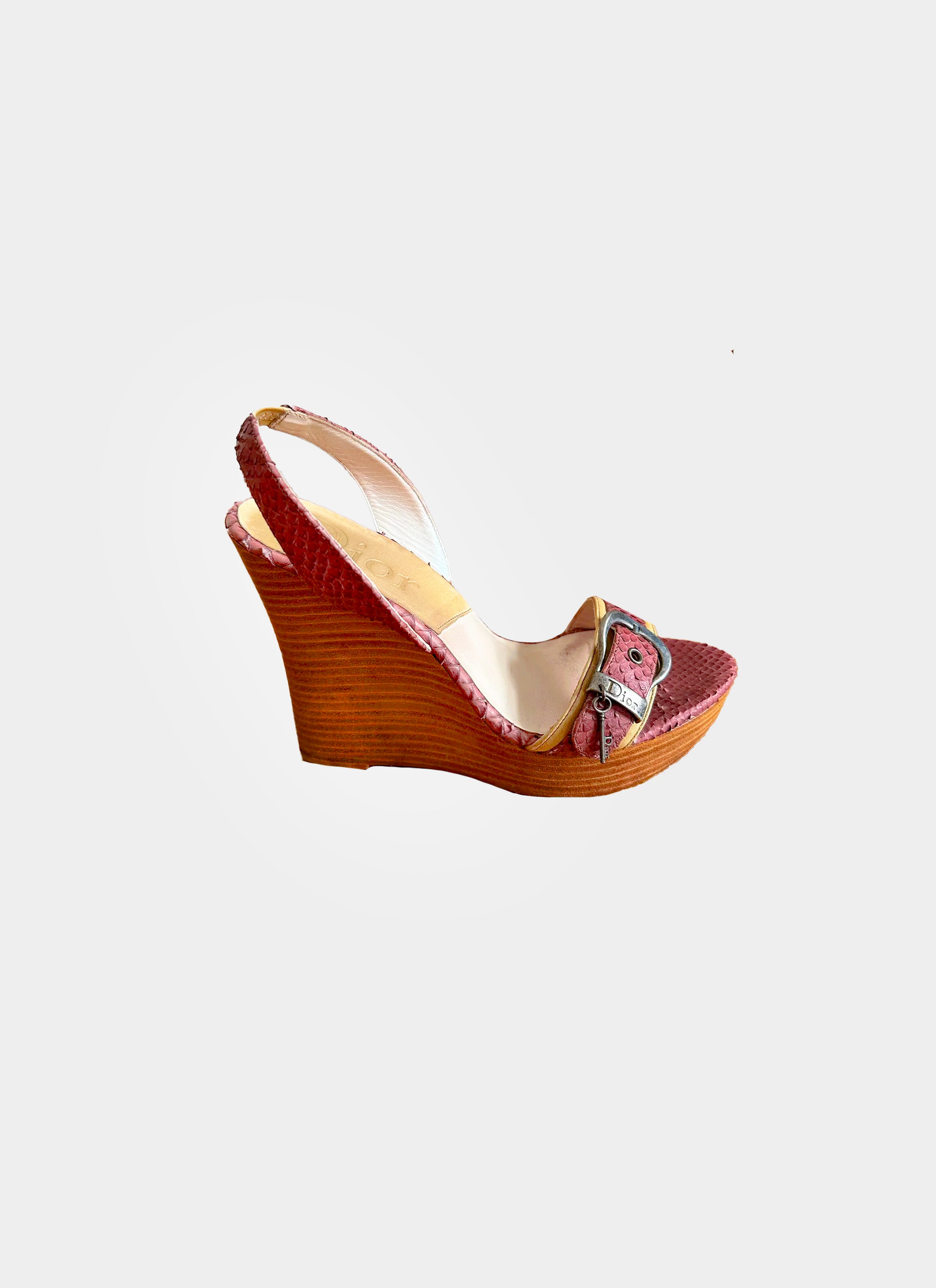 Christian Dior wedge heels 定価108,900-