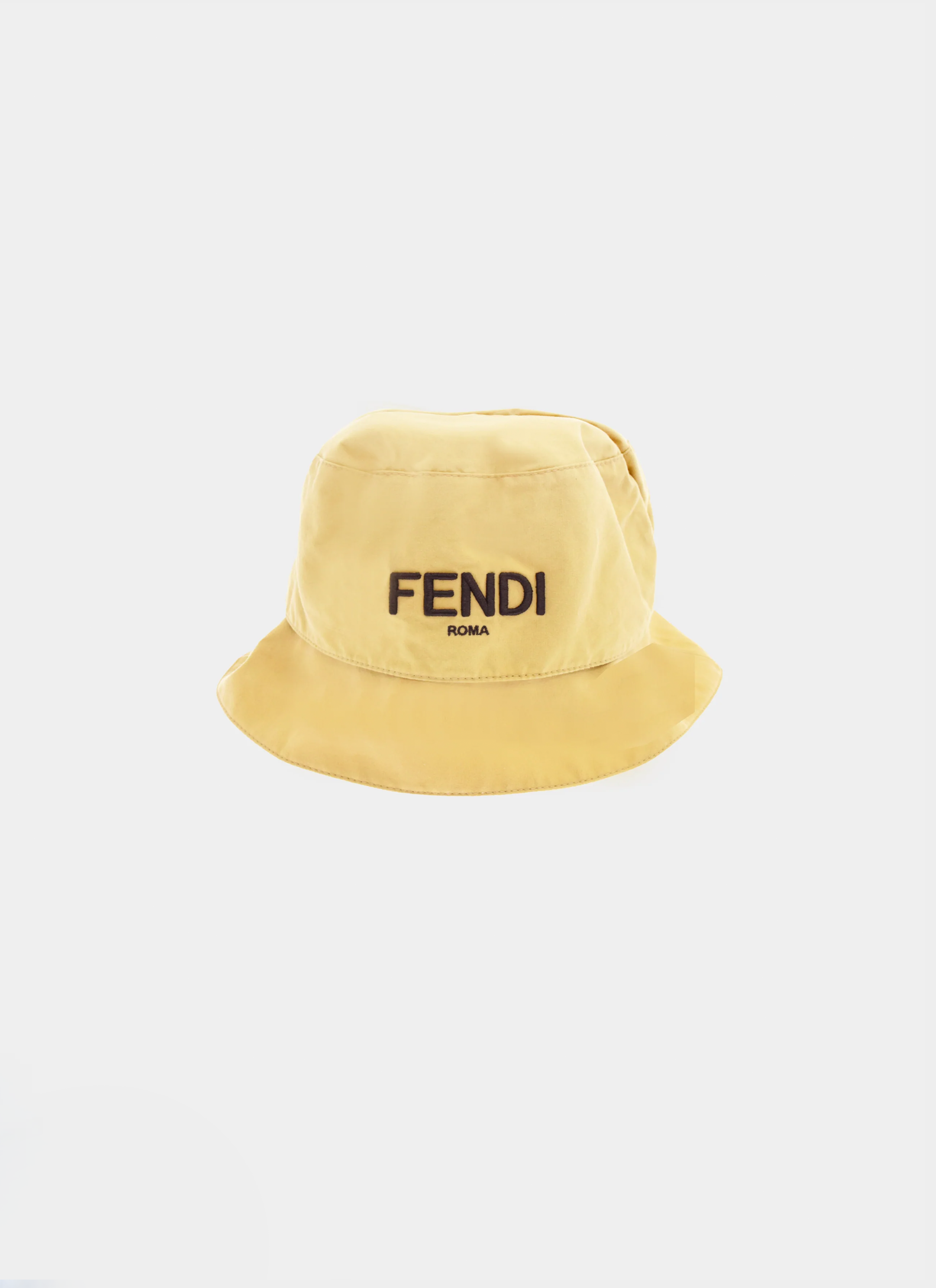 Fendi 2020s Cotton Beige Bucket Hat