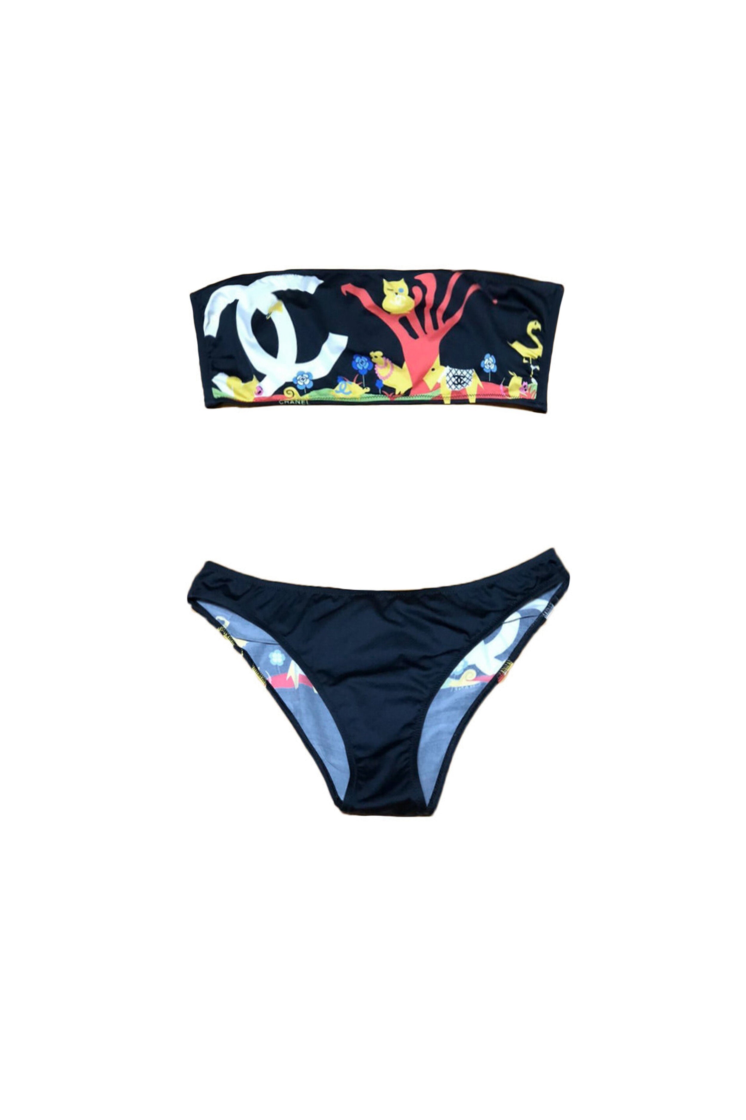 Chanel two piece sales bathing suit