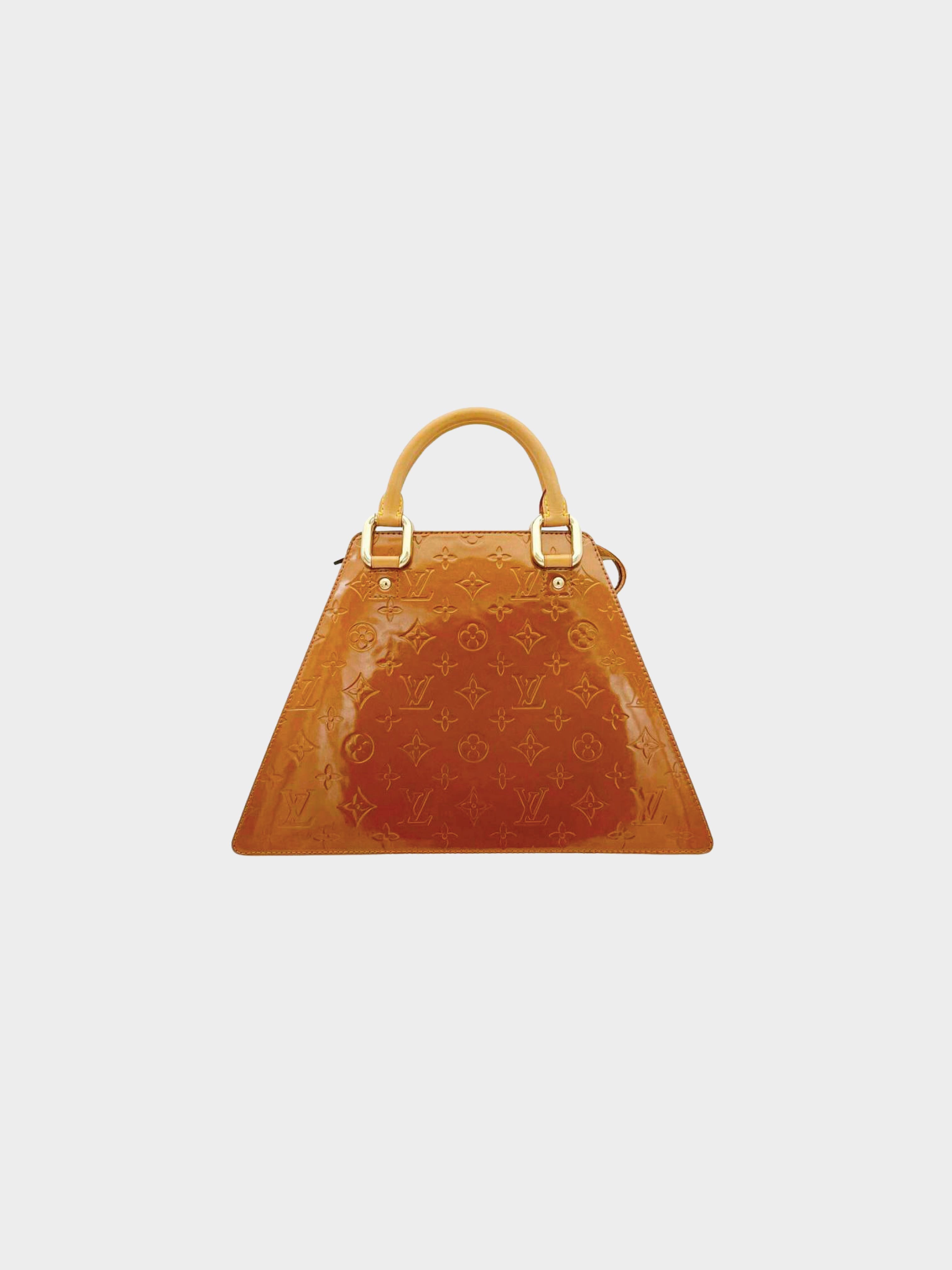 Louis Vuitton 2000s Vernis Yellow Forsyth Bag · INTO