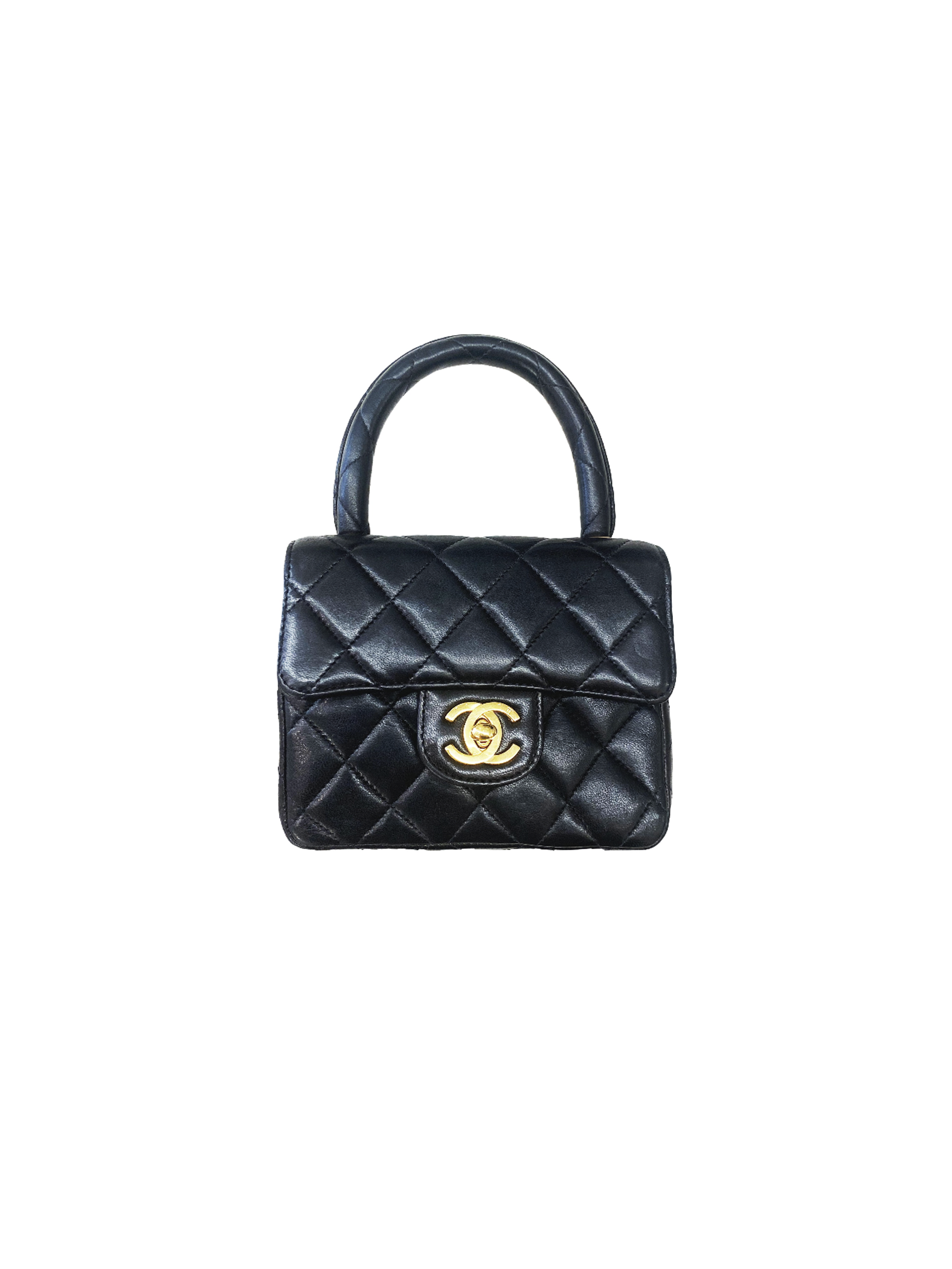 Chanel Sports Gray Nylon Mini Pouch Bag · INTO
