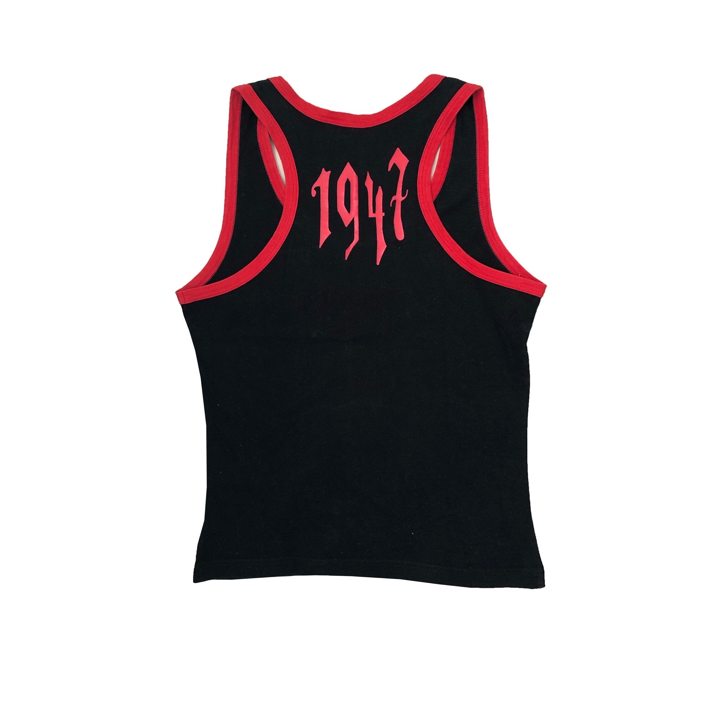 Christian Dior 2000s Rare Red Gothic Tank · INTO
