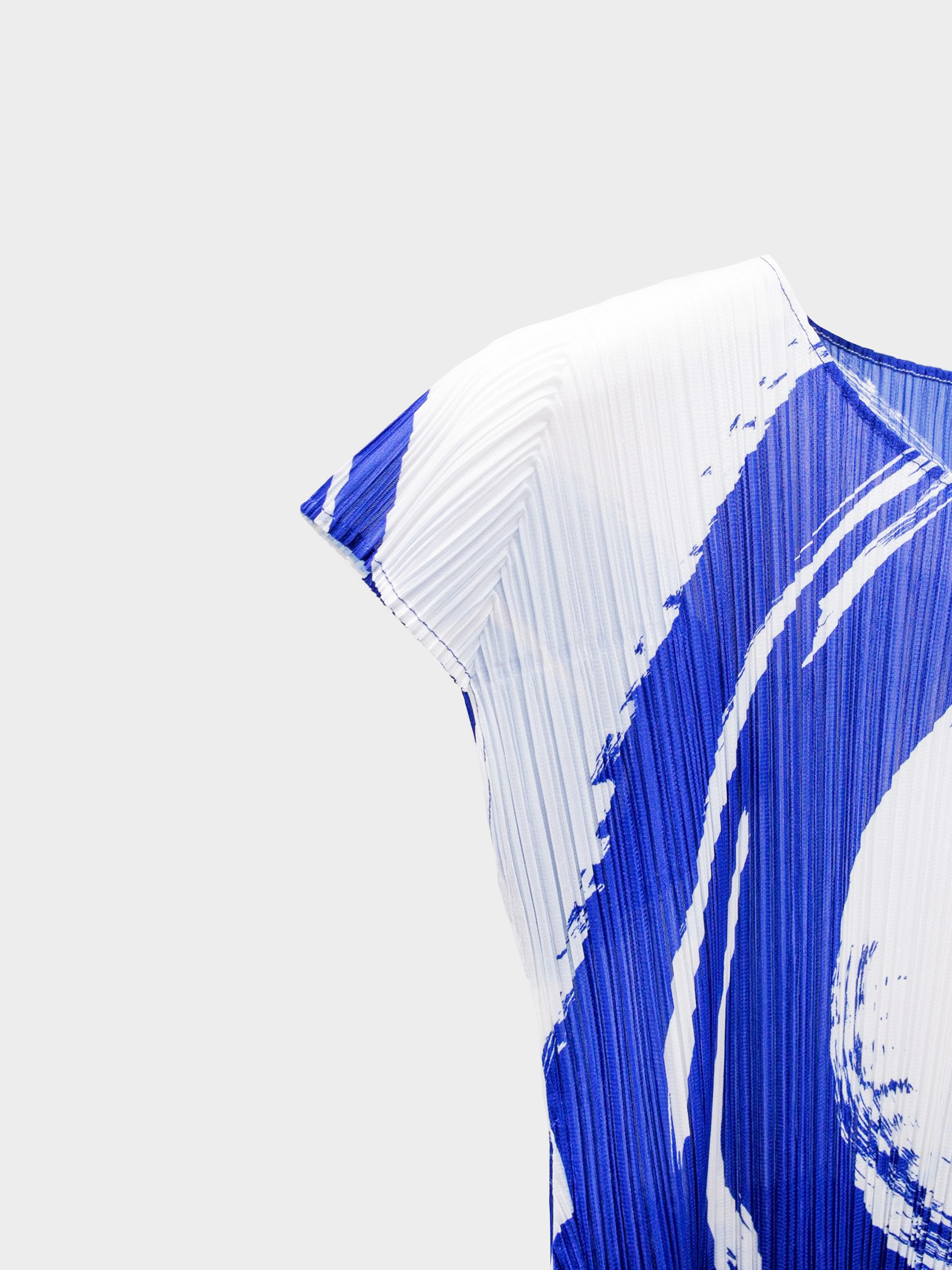 Issey Miyake Pleats Please 2020s Brush Stroke Dress · INTO