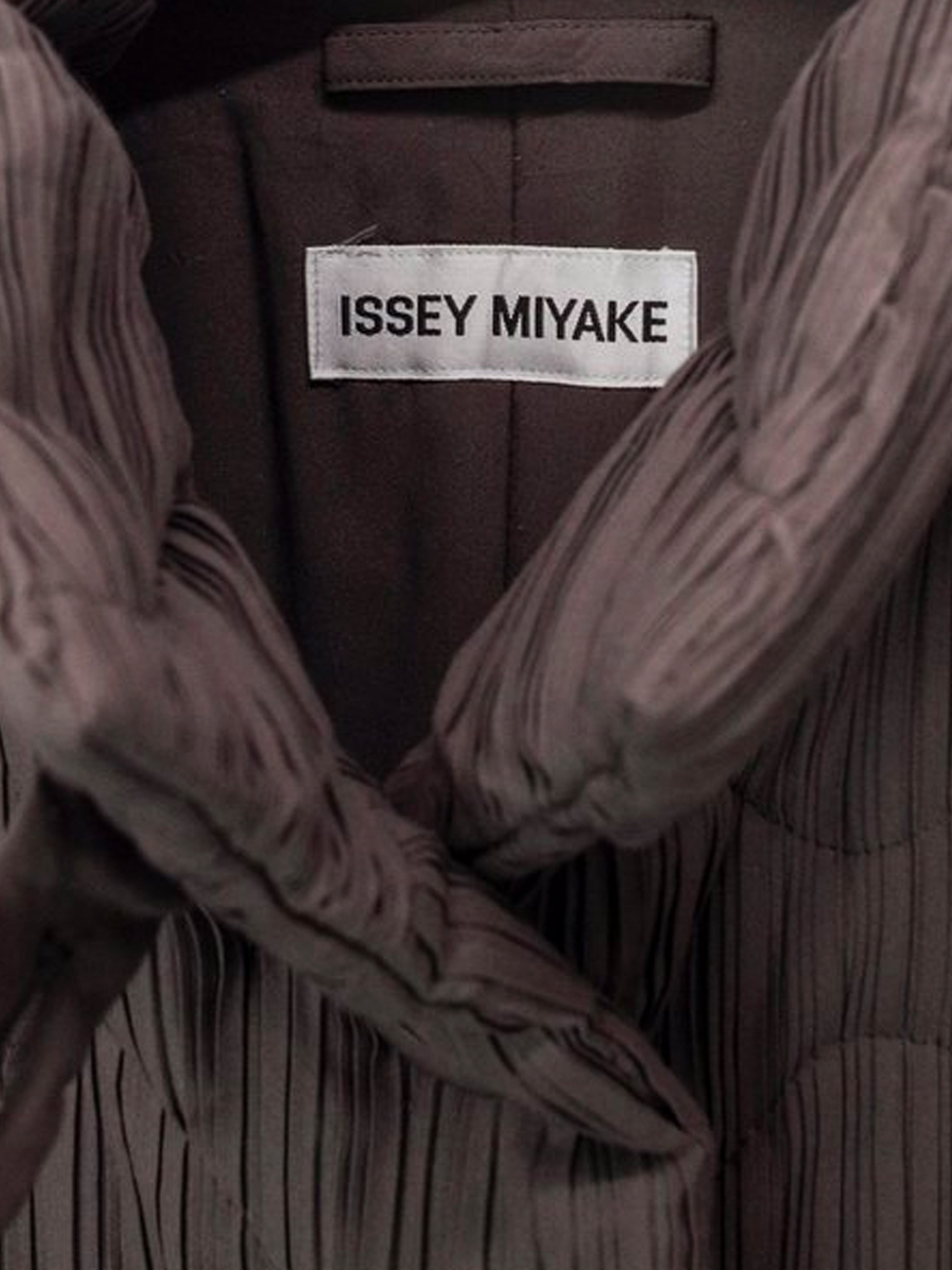 Issey Miyake 1990s Rare Pleated Quilted Coat · INTO