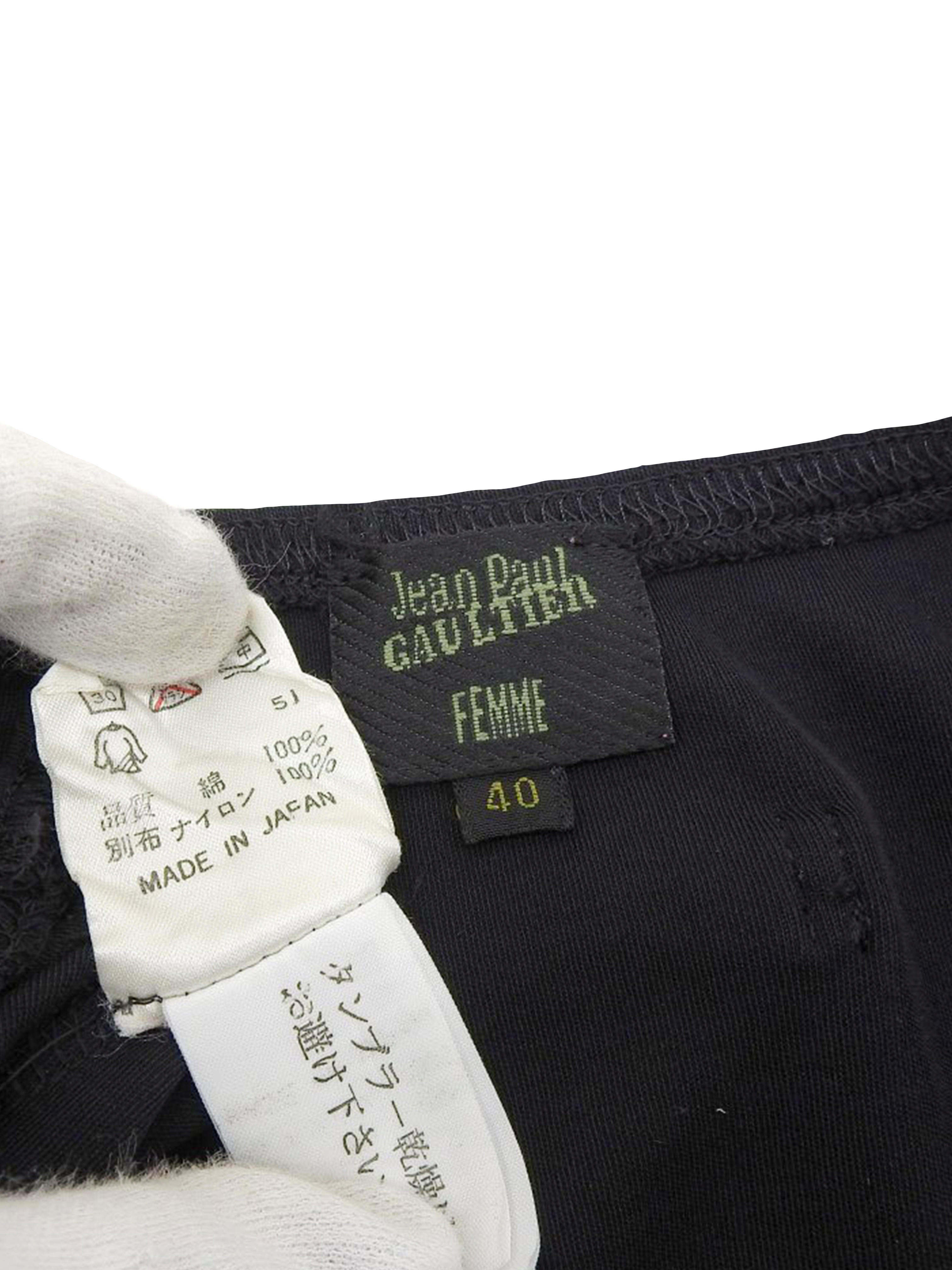Jean Paul Gaultier 2000s Ruffle Peplum Skirt