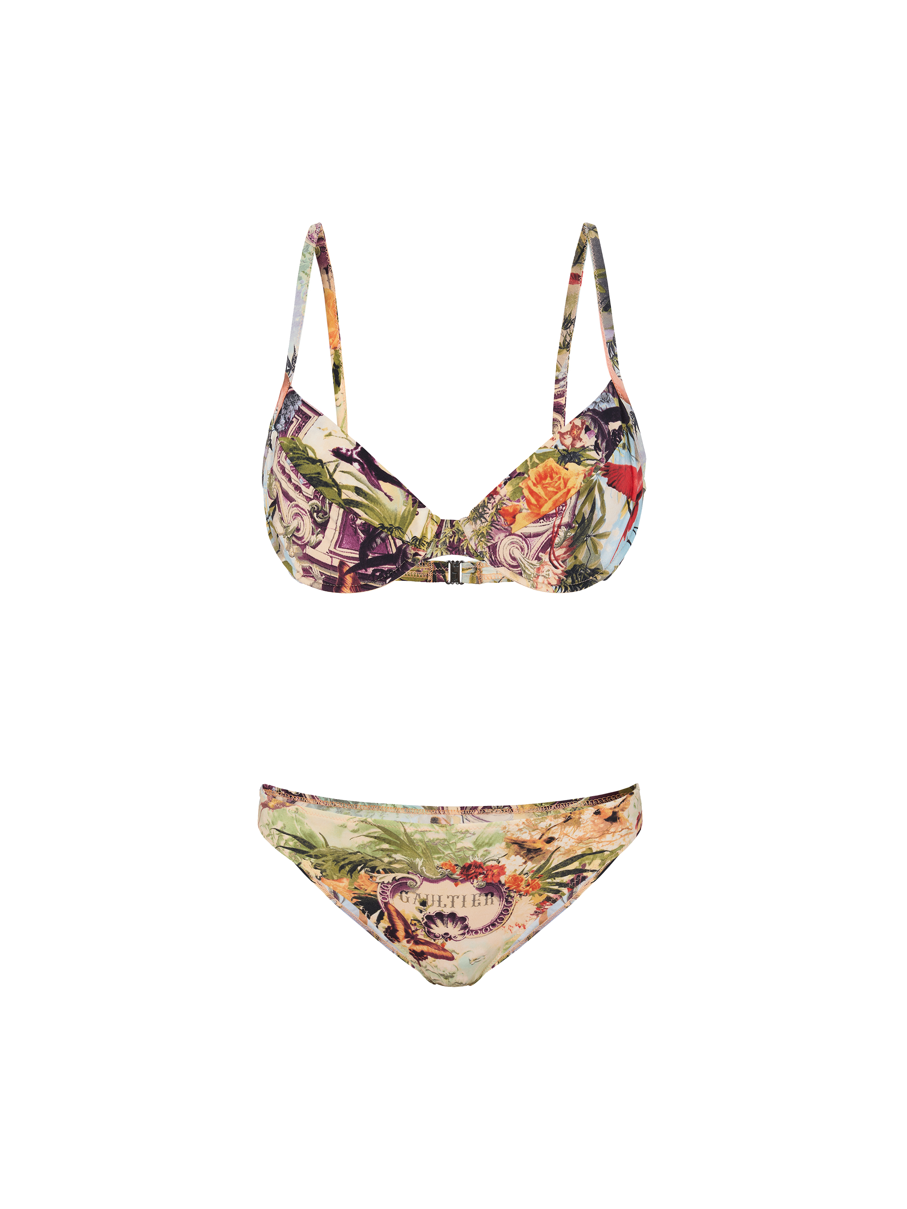 Jean Paul Gaultier Spring 2003 Tropical Print Bikini