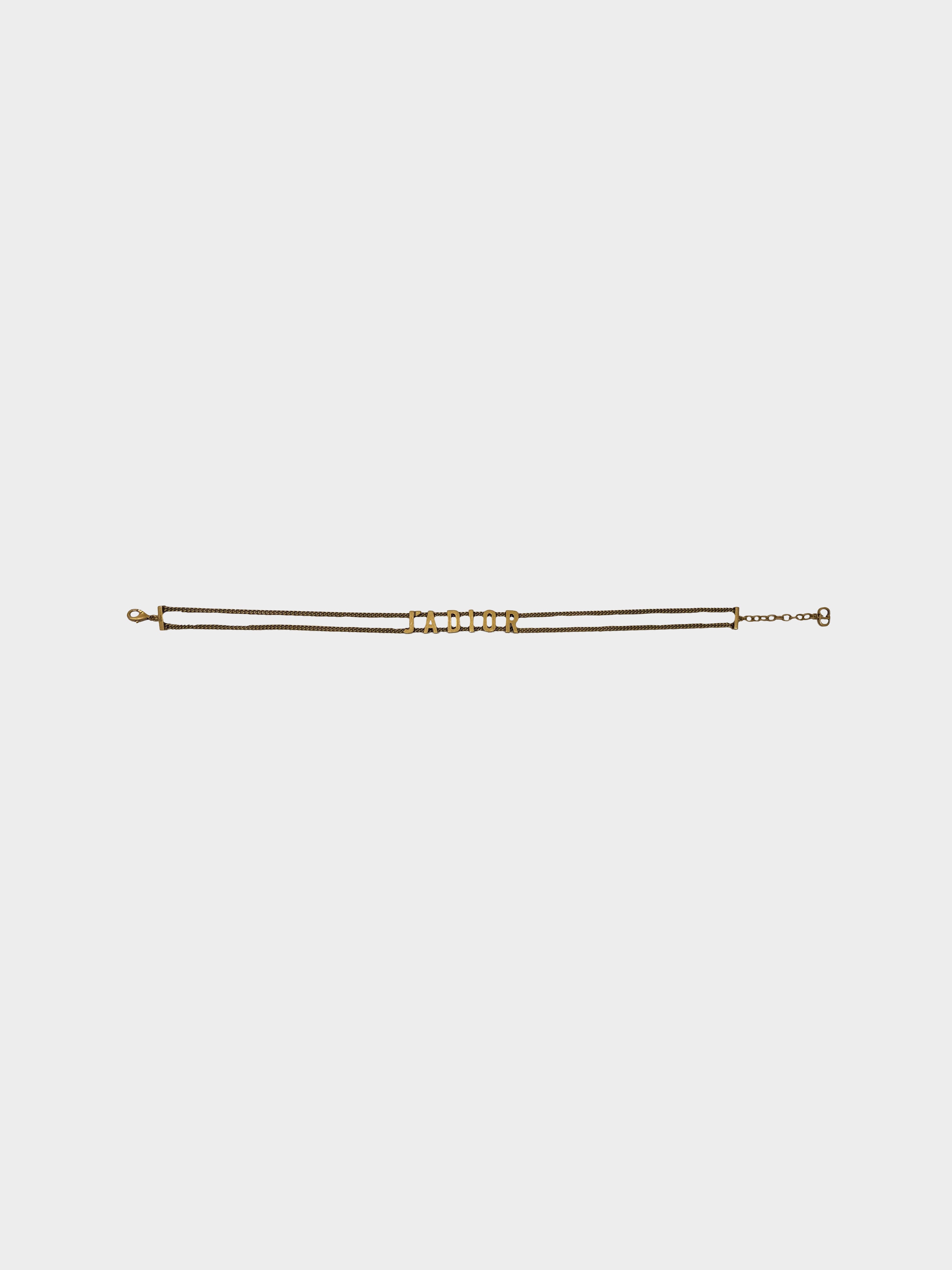 Christian Dior 2010s Gold J'Adior Choker Necklace · INTO