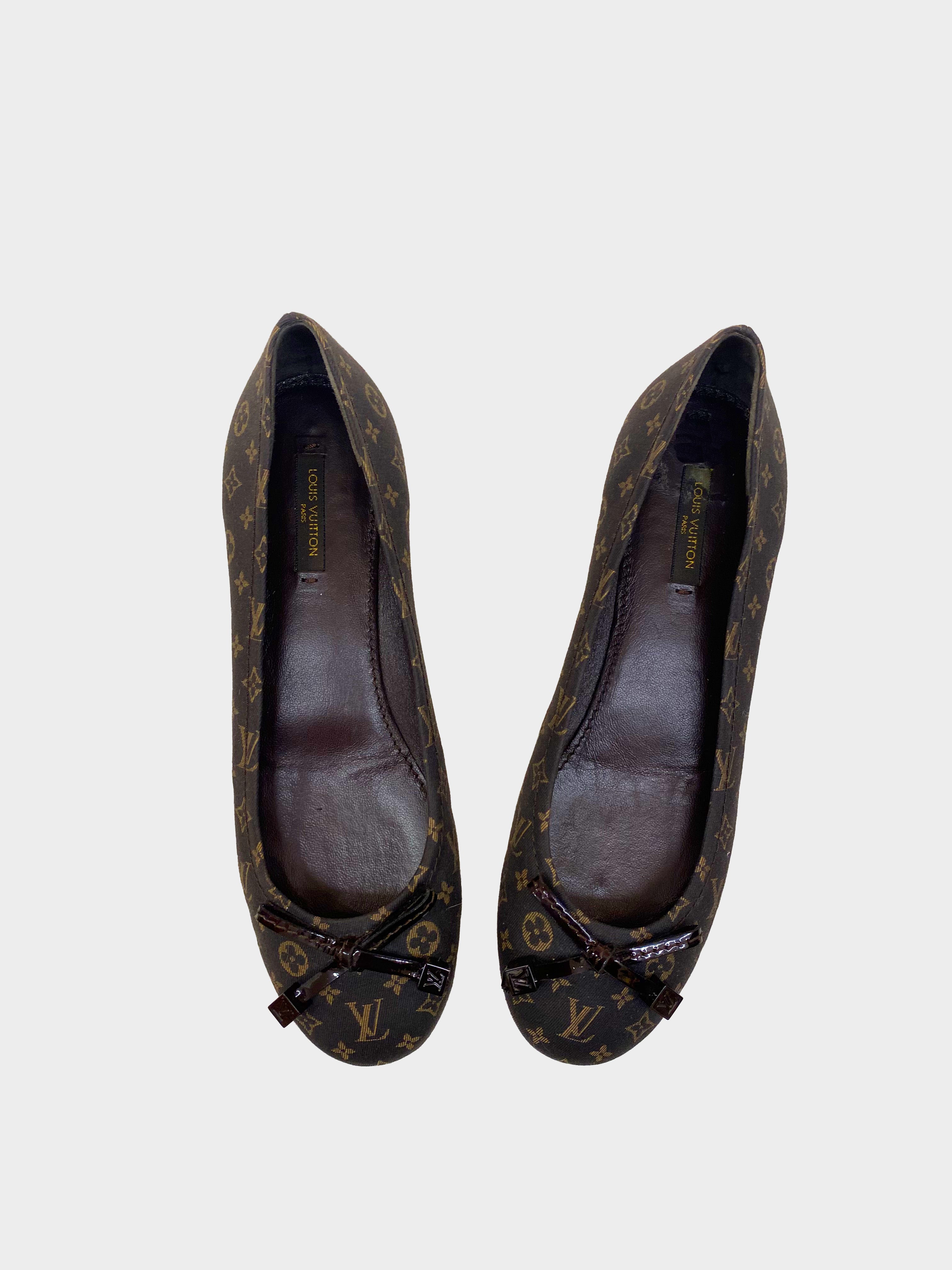 Louis Vuitton Women's Monogram Flat Ballerina