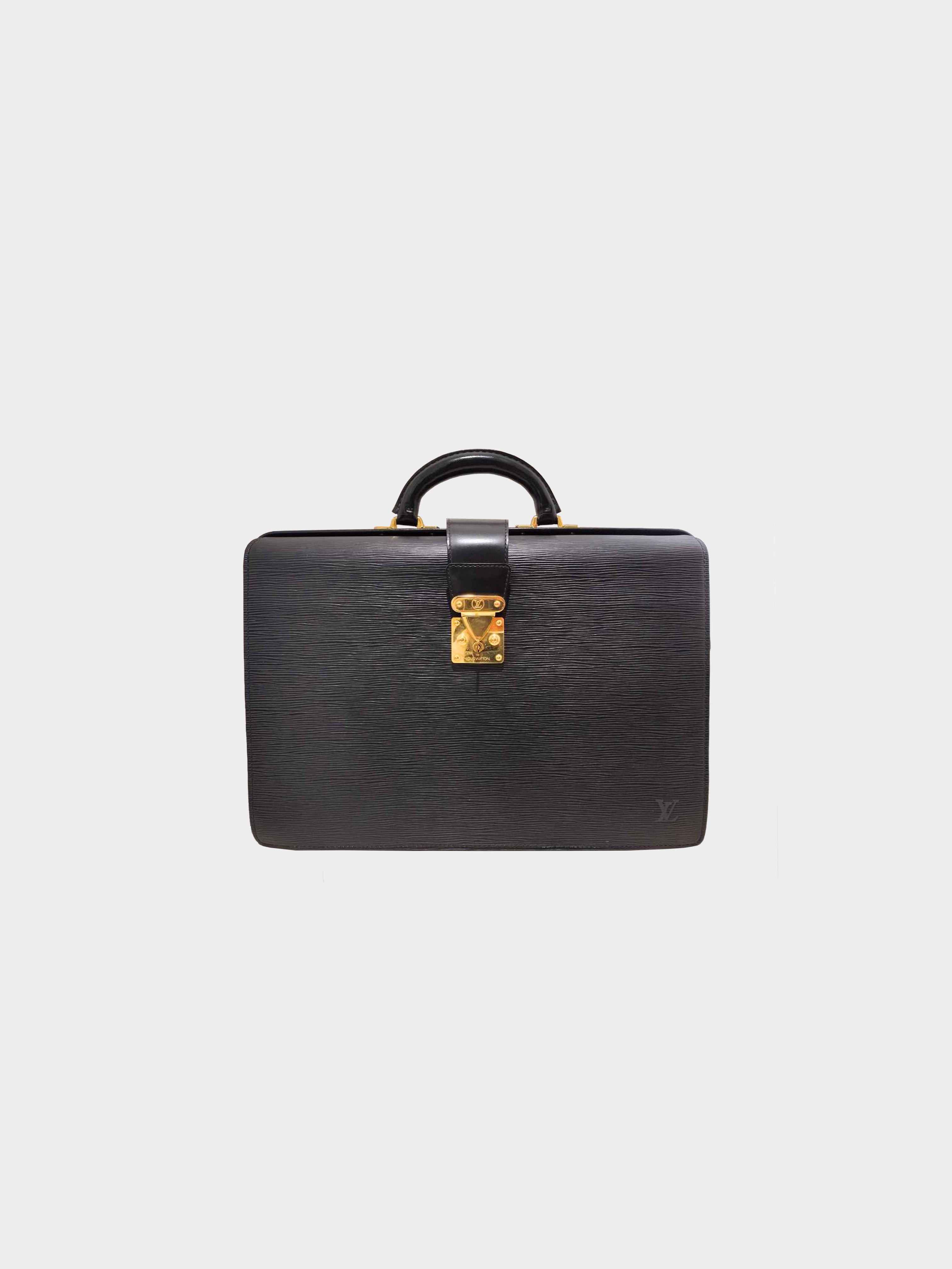 Louis Vuitton Vintage Never Carried Black Epi GRENELLE