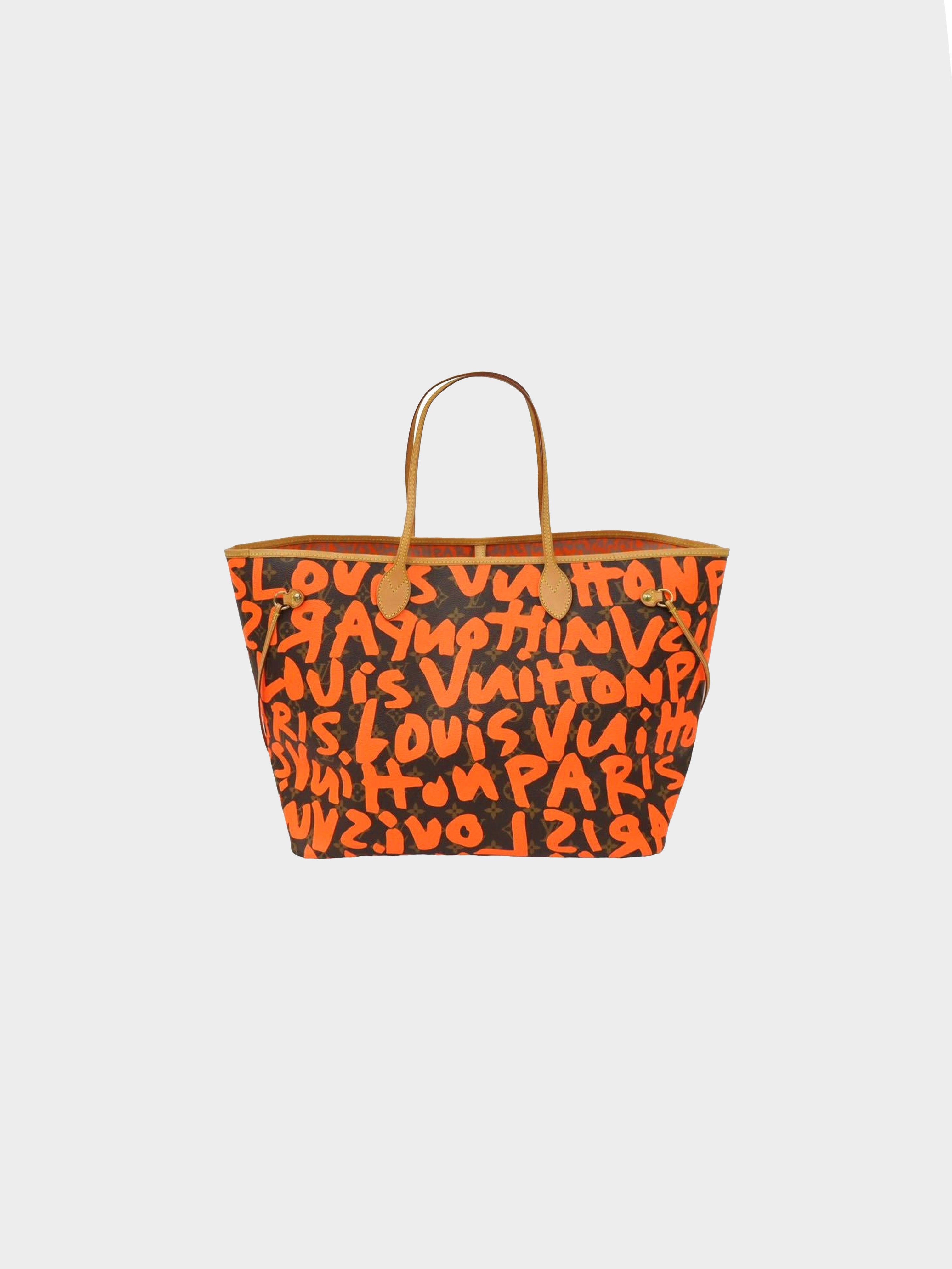 Louis Vuitton Orange Tote Bags