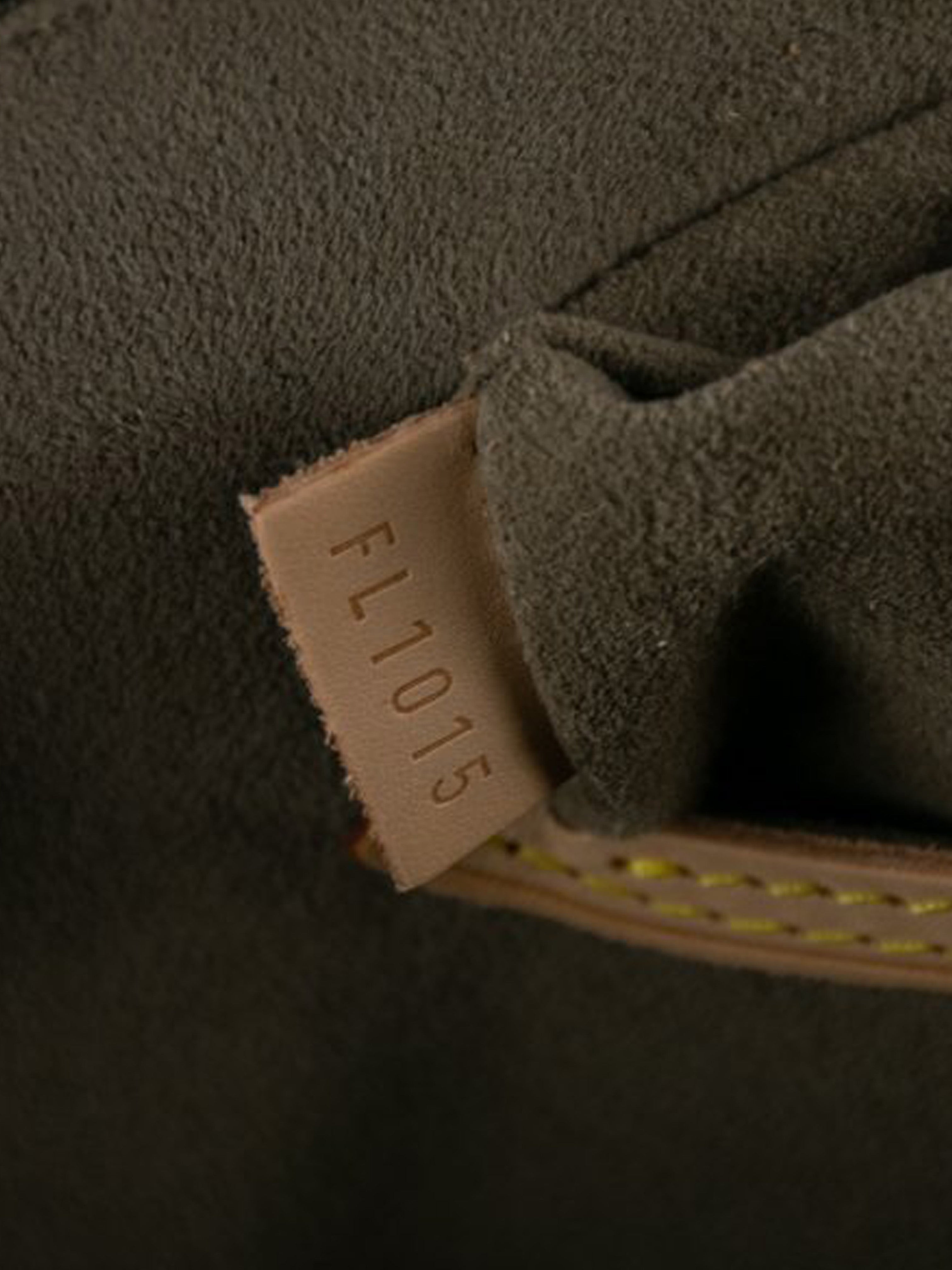 2004 Louis Vuitton Brown Damier Ebene Coated Canvas & Calfskin Leather Alma  PM