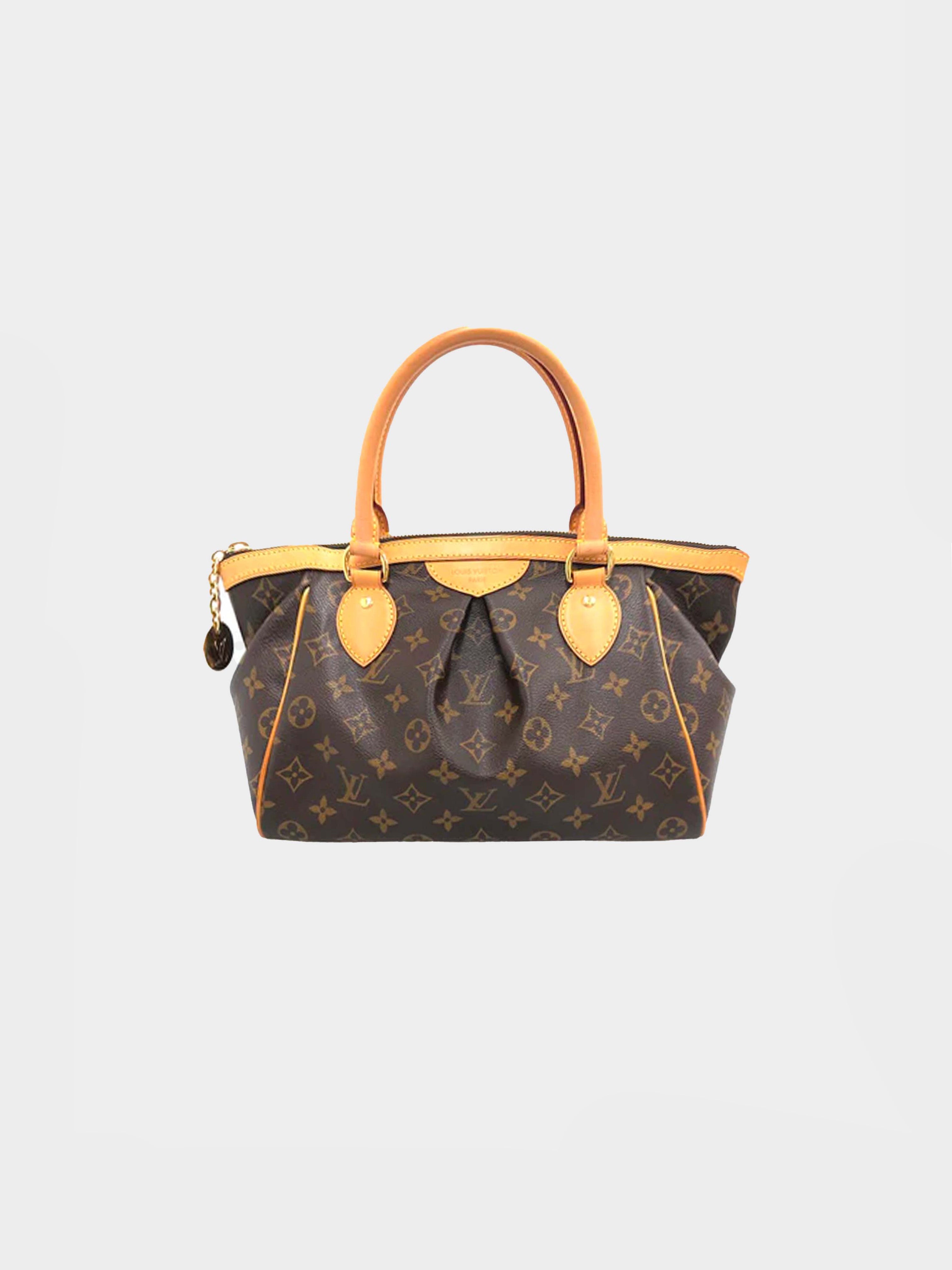 LOUIS VUITTON Coated Canvas Brown barrel Monogram 1995 Papillon 26