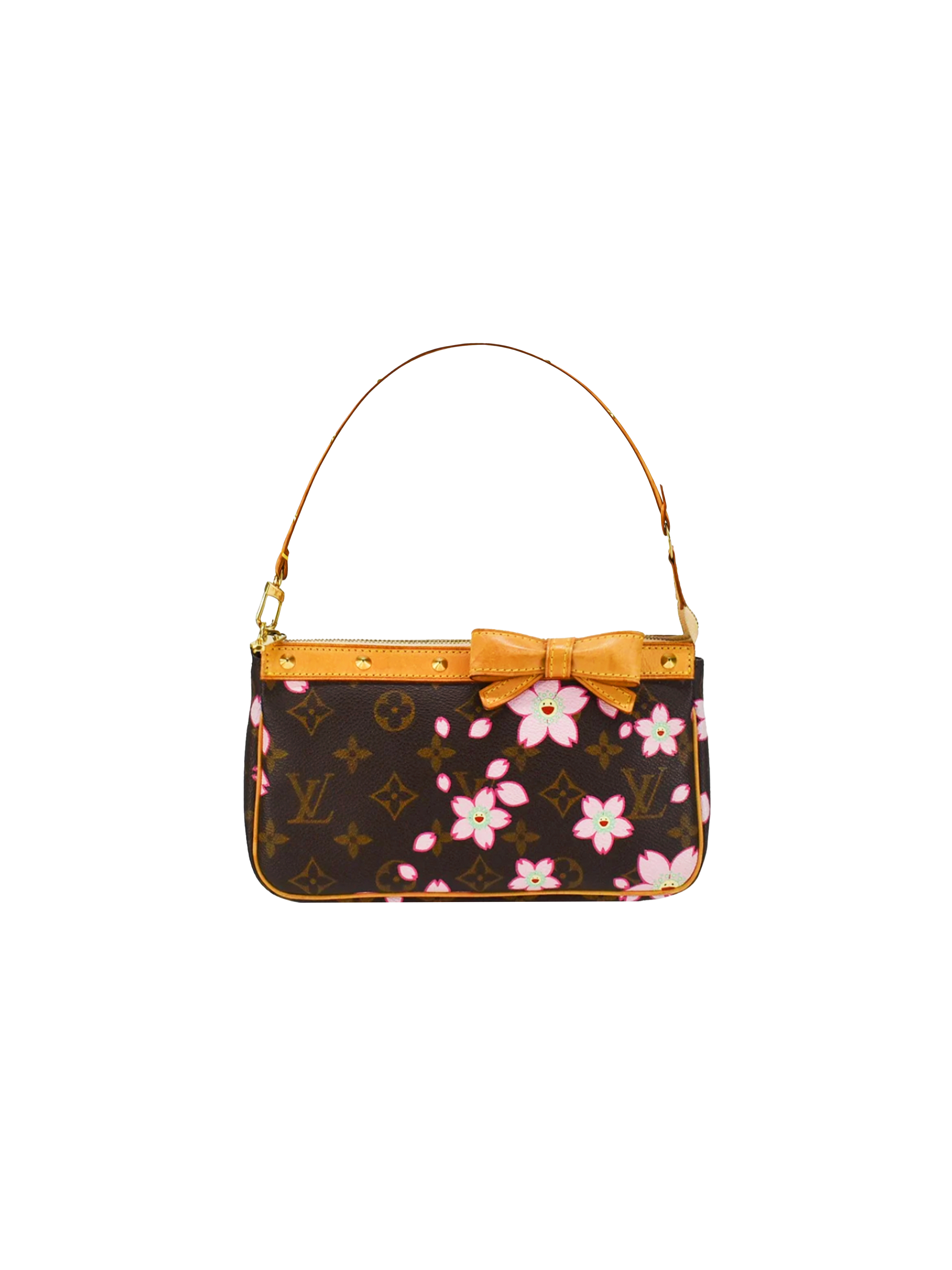 Louis Vuitton - Pochette Murakami Cherry Blossom | www.luxurybags.eu