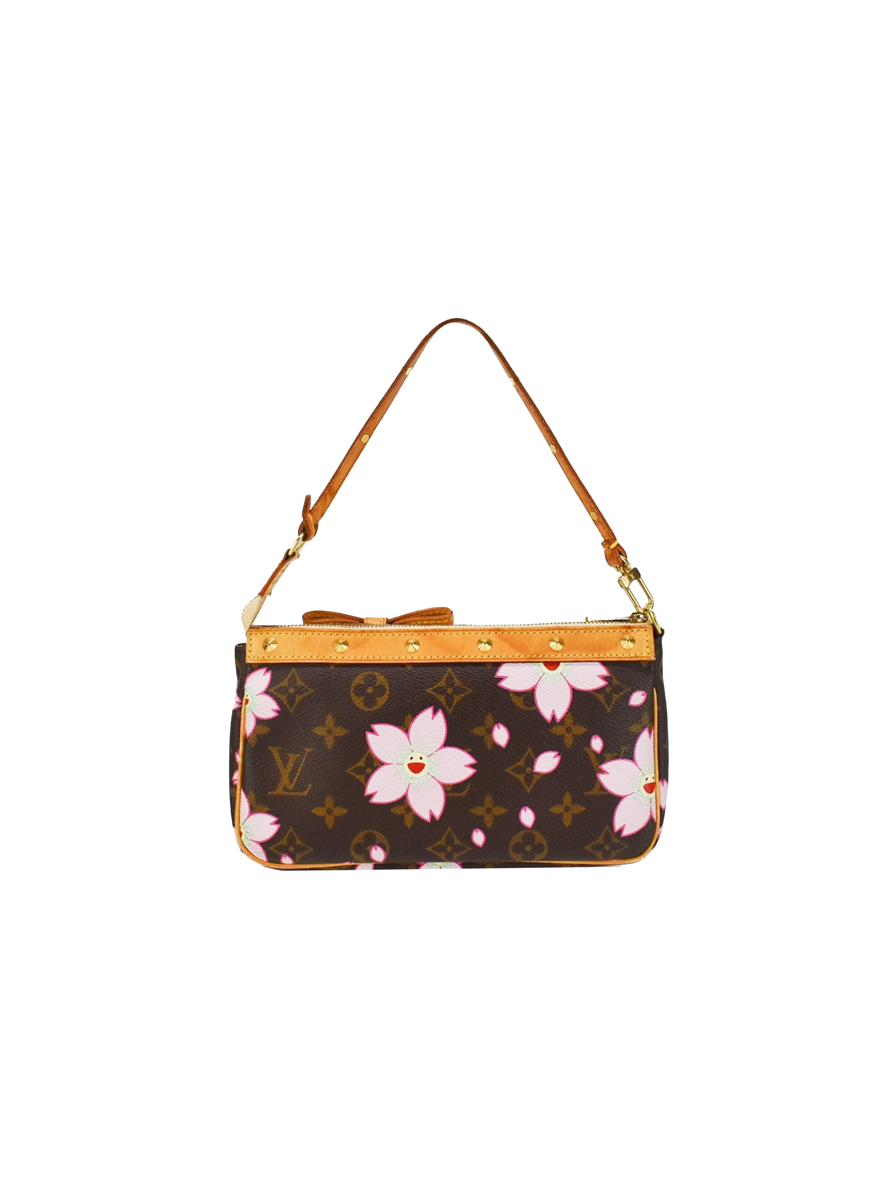 Louis Vuitton x Takashi Murakami Monogram Cherry Blossom Pochette