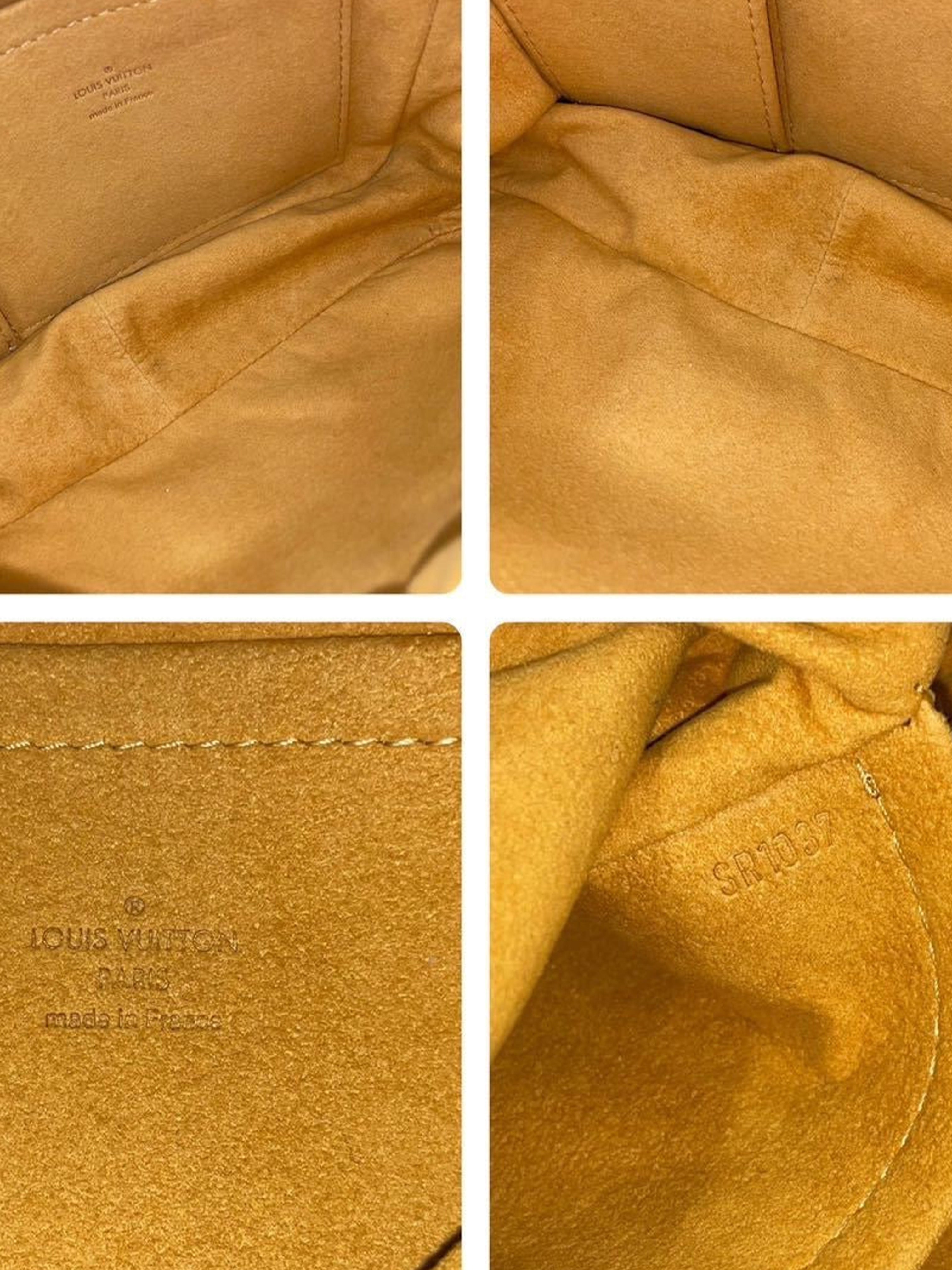 Louis Vuitton Indigo Leather Adjustable Shoulder Strap Louis Vuitton