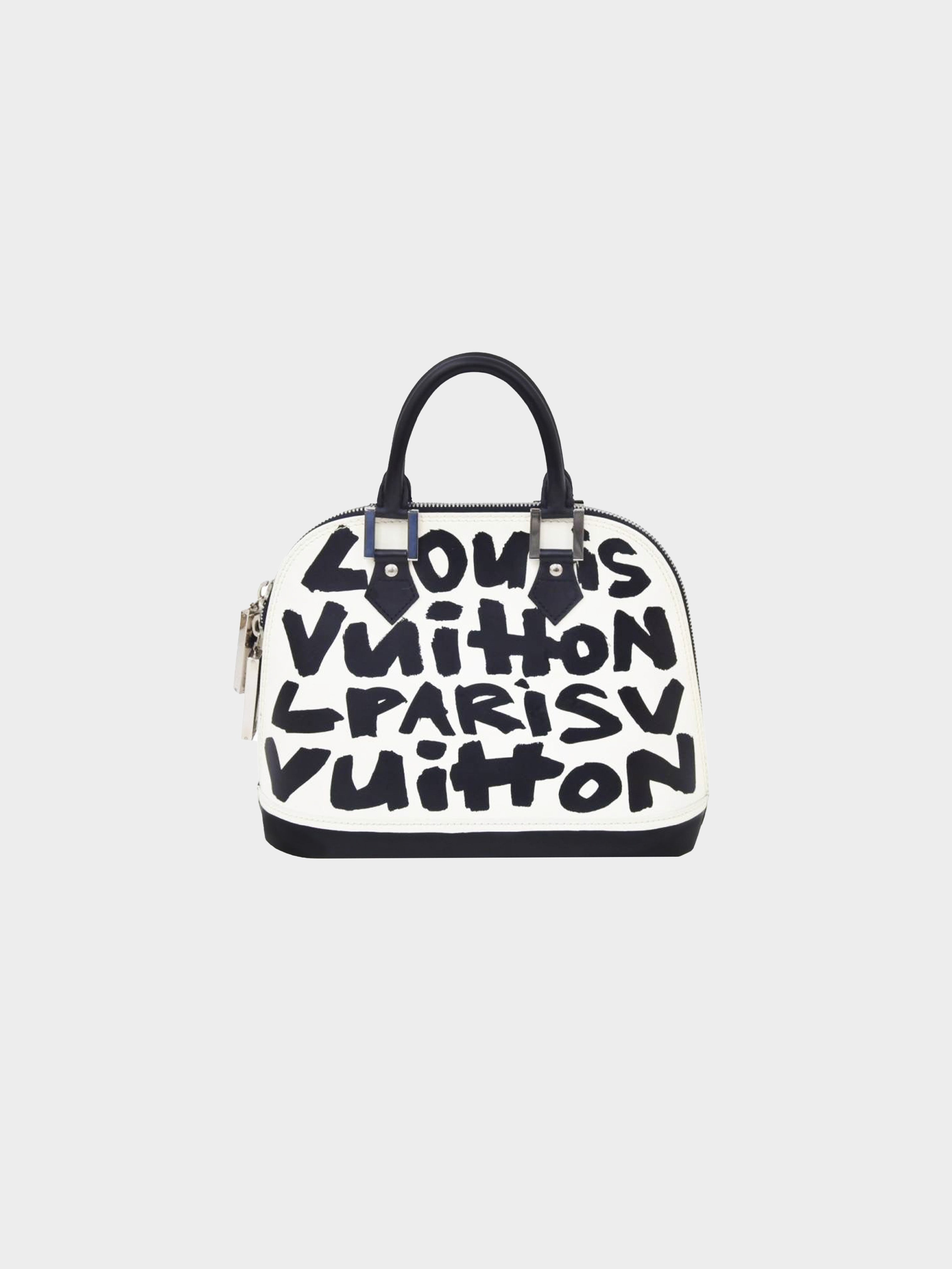 Louis Vuitton x Stephen Sprouse 2010s White Graffiti Duffle · INTO
