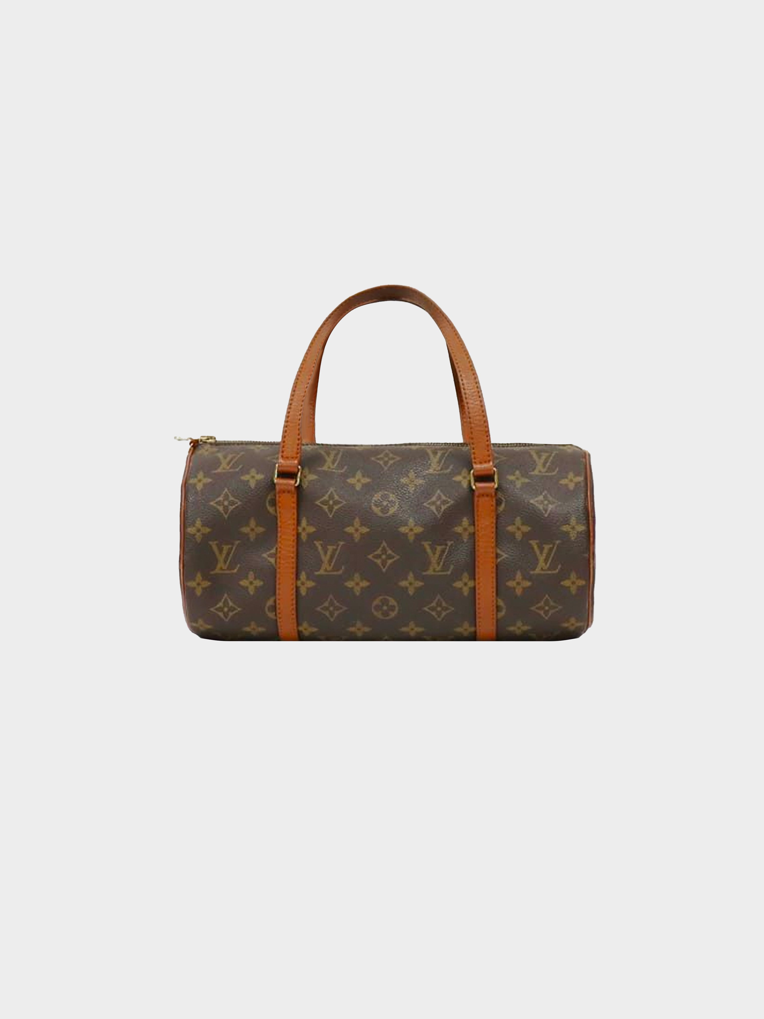 Louis Vuitton 1995 Papillon 30 Barrel Bag · INTO