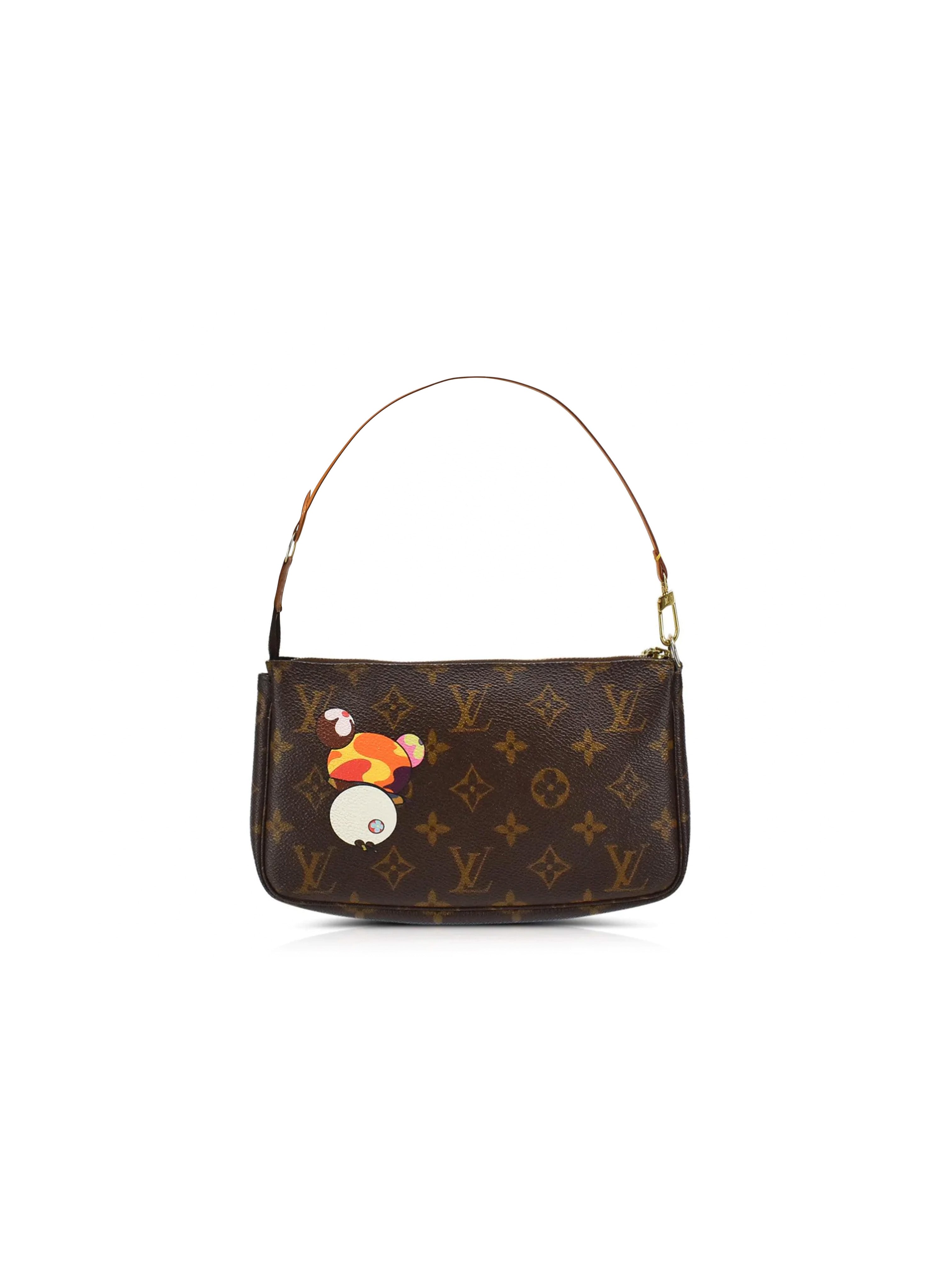 Louis Vuitton Takashi Murakami 2005 Cherry Blossom Pochette Bag