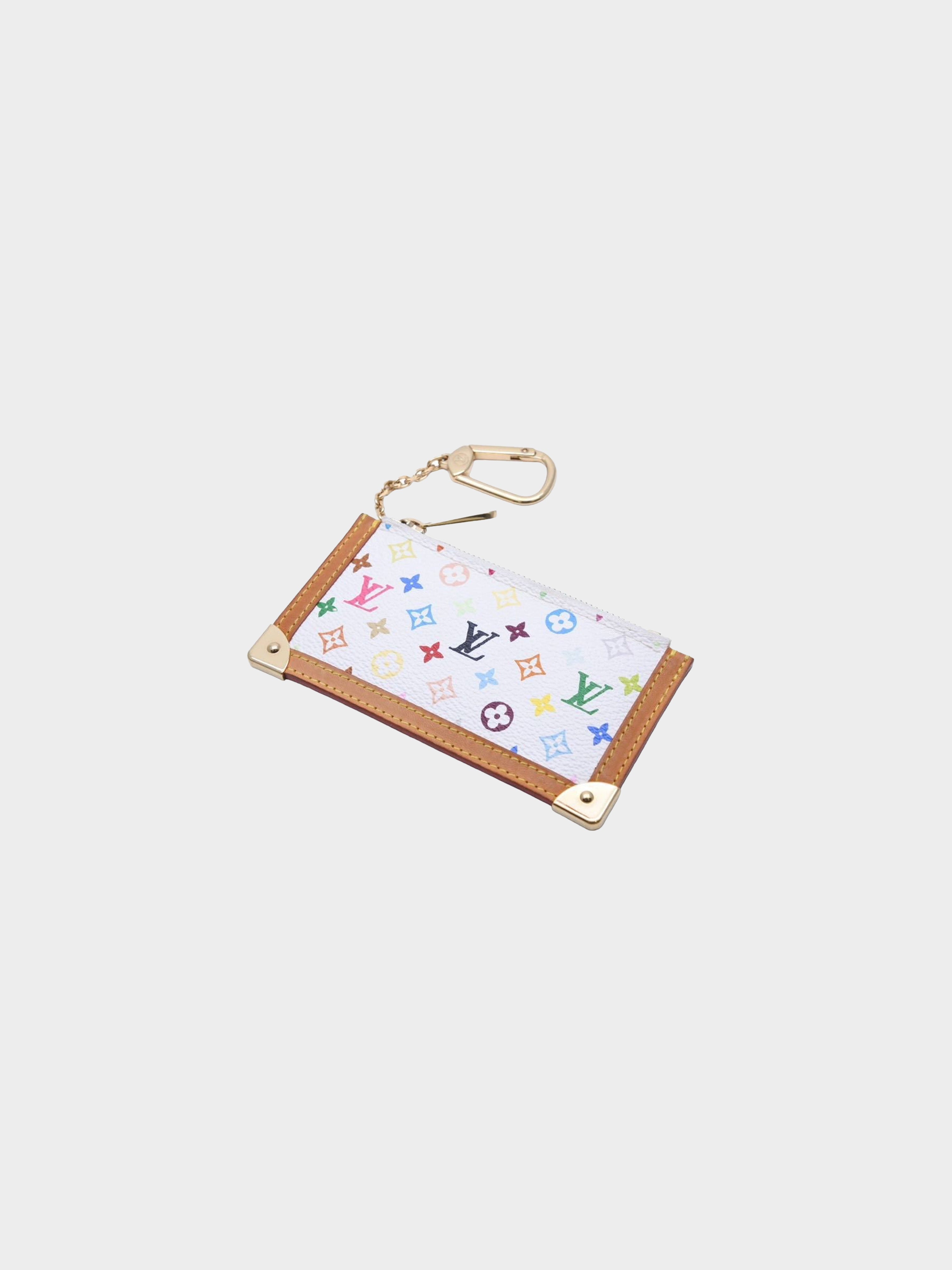 Louis Vuitton, Bags, Louis Vuitton Murakami Multicolor Key Pouch