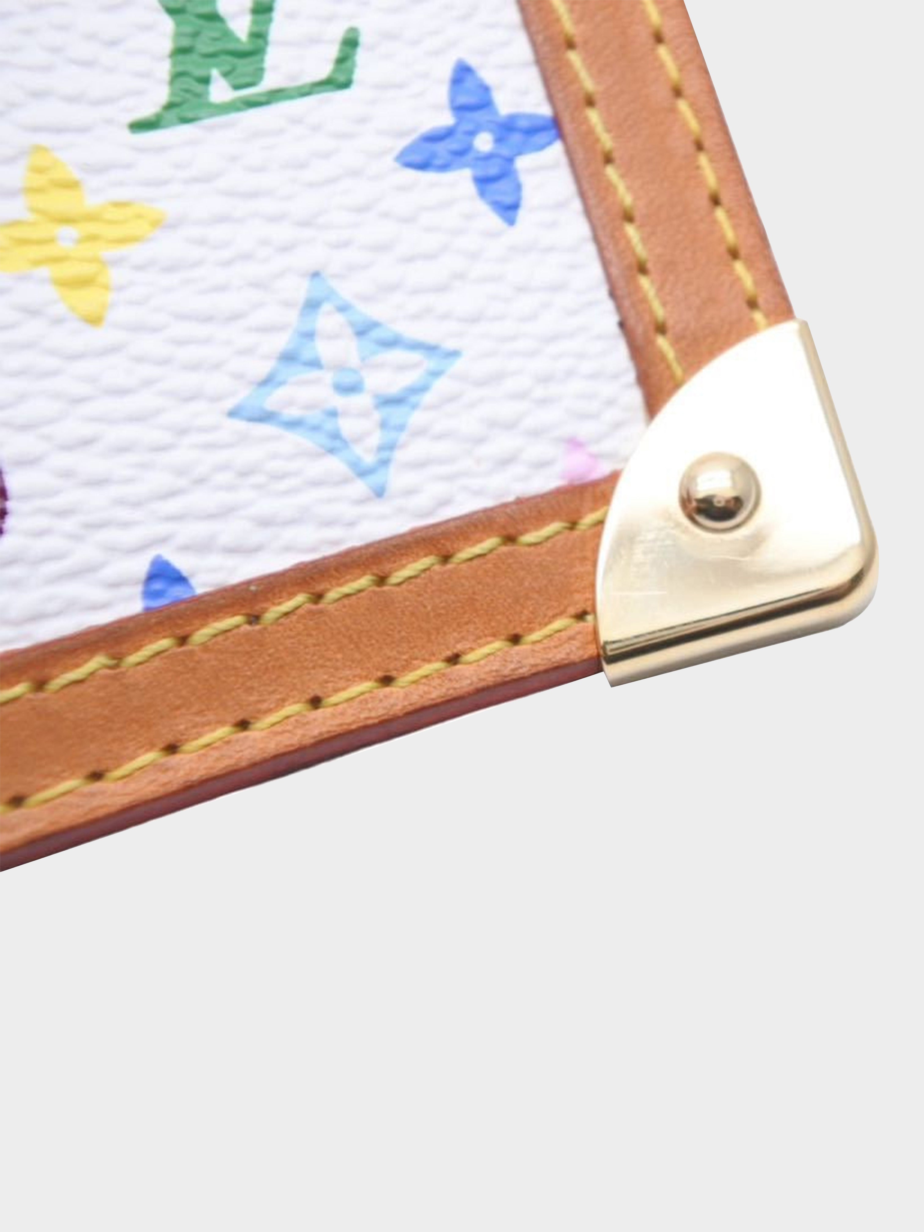 S/S 2003 Louis Vuitton x Takashi Murakami Multicolor Monogram Zippy Wallet