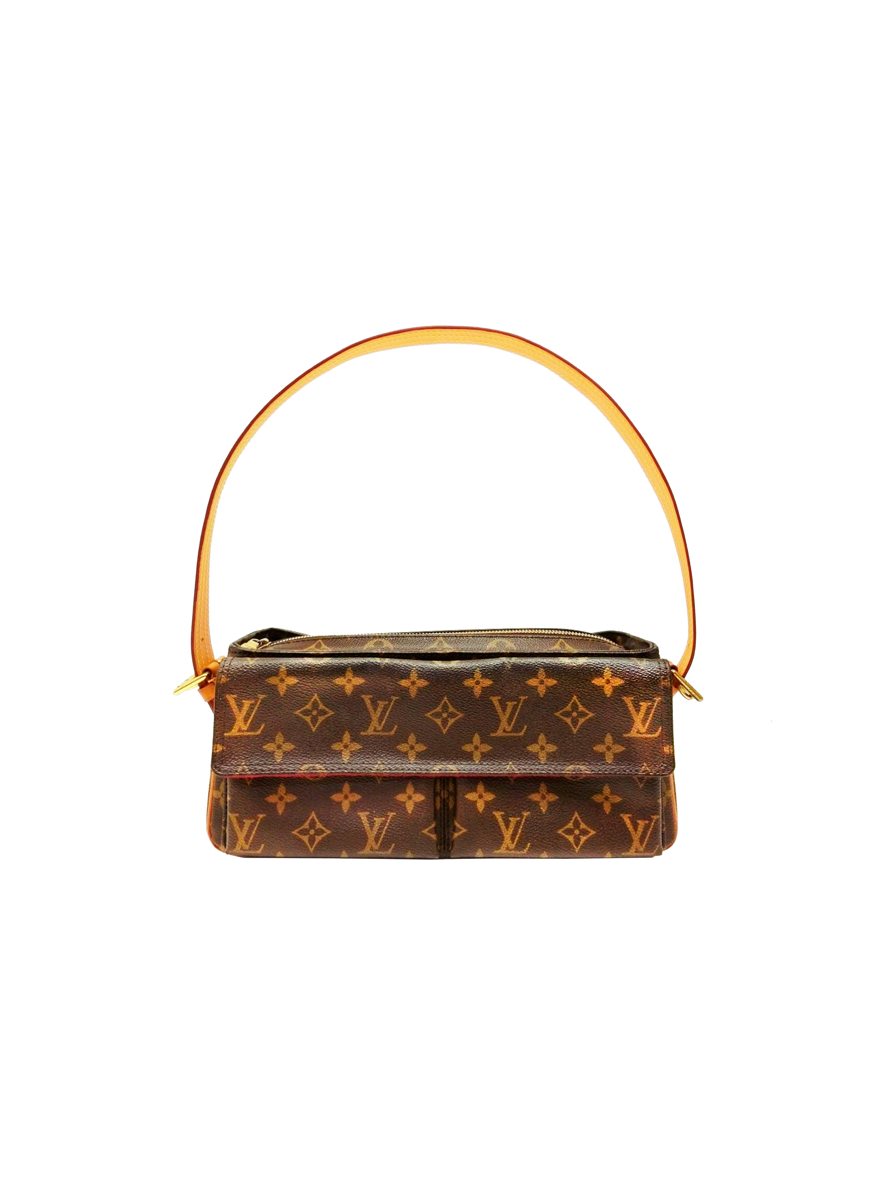 Louis Vuitton 2000s Monogram Vivasite Double Handbag