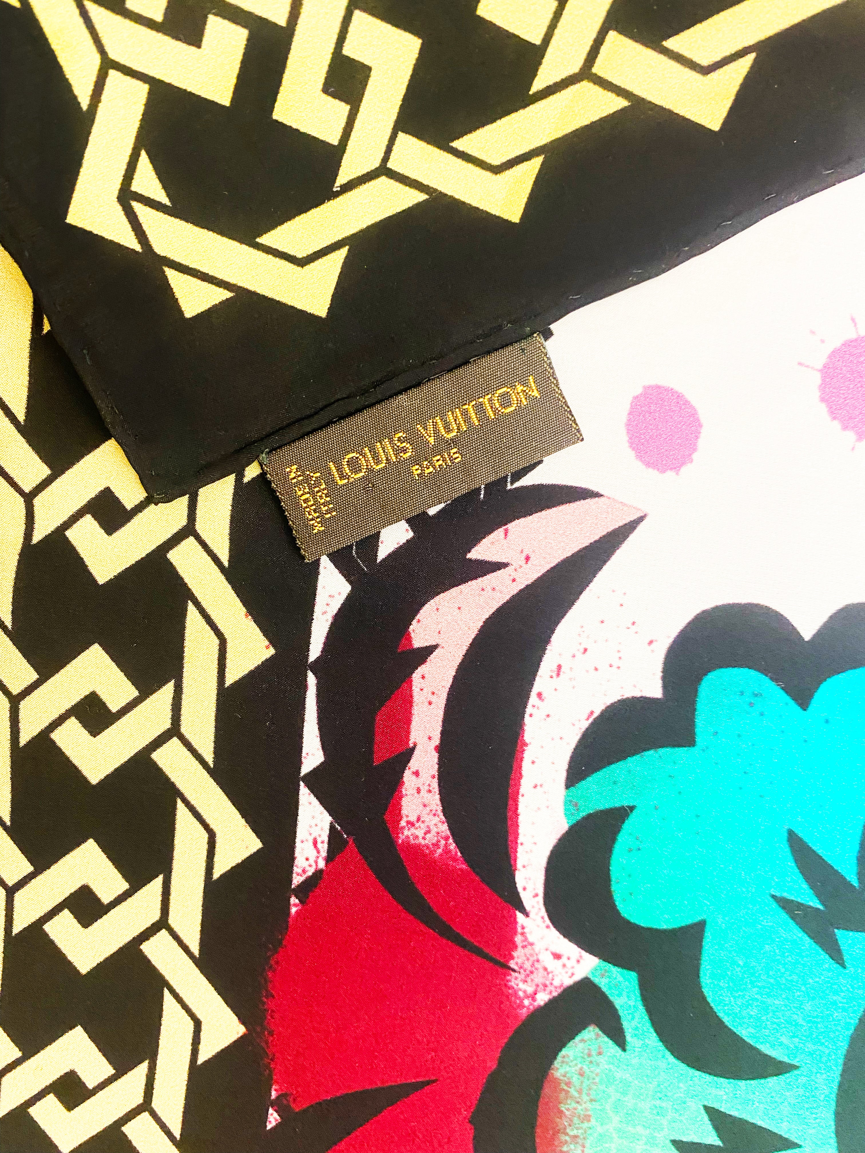 Louis Vuitton Lady Aiko 2013 Rare Silk Scarf · INTO