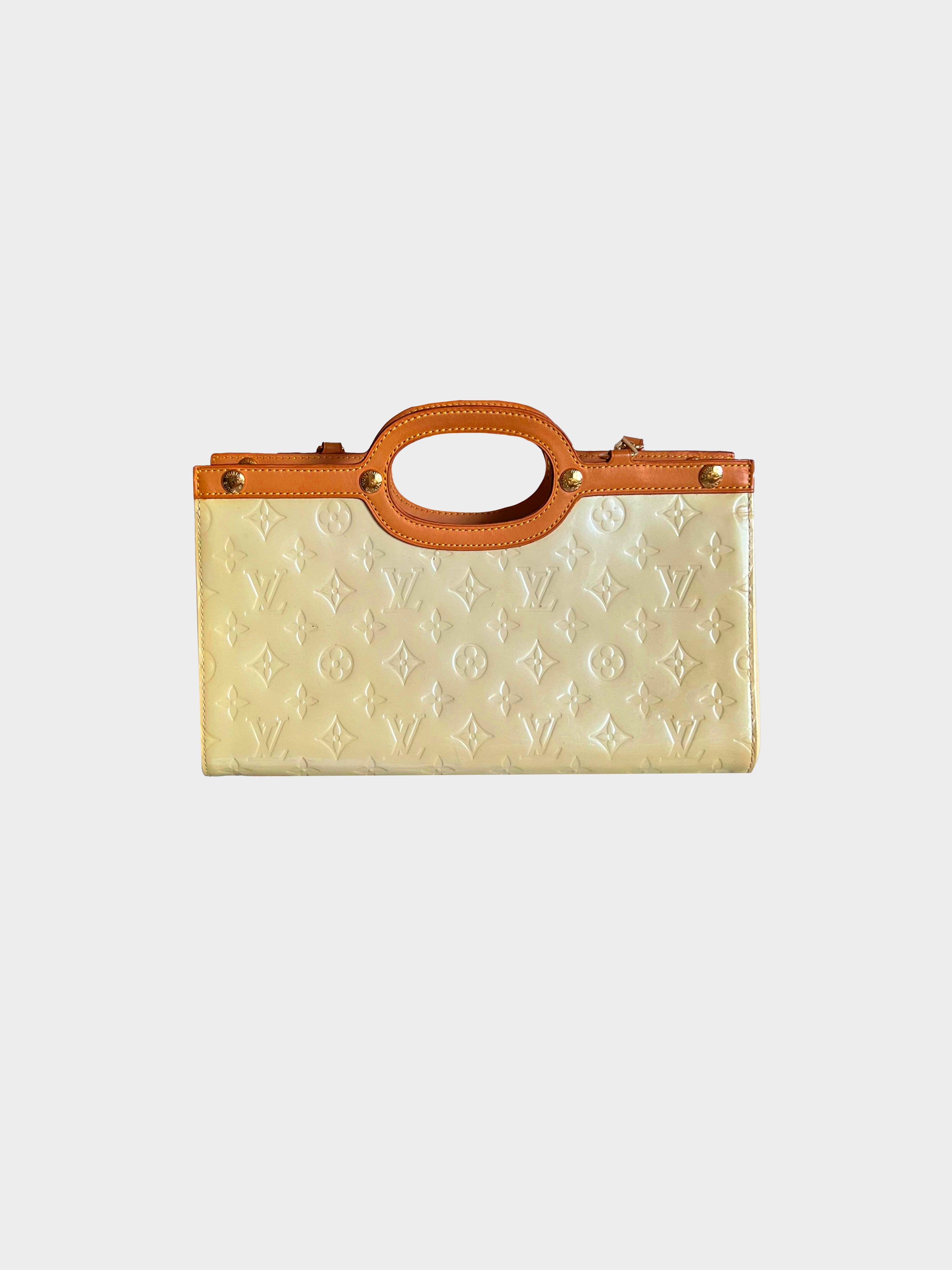Louis Vuitton Perle Monogram Vernis Roxubury Drive Bag One size
