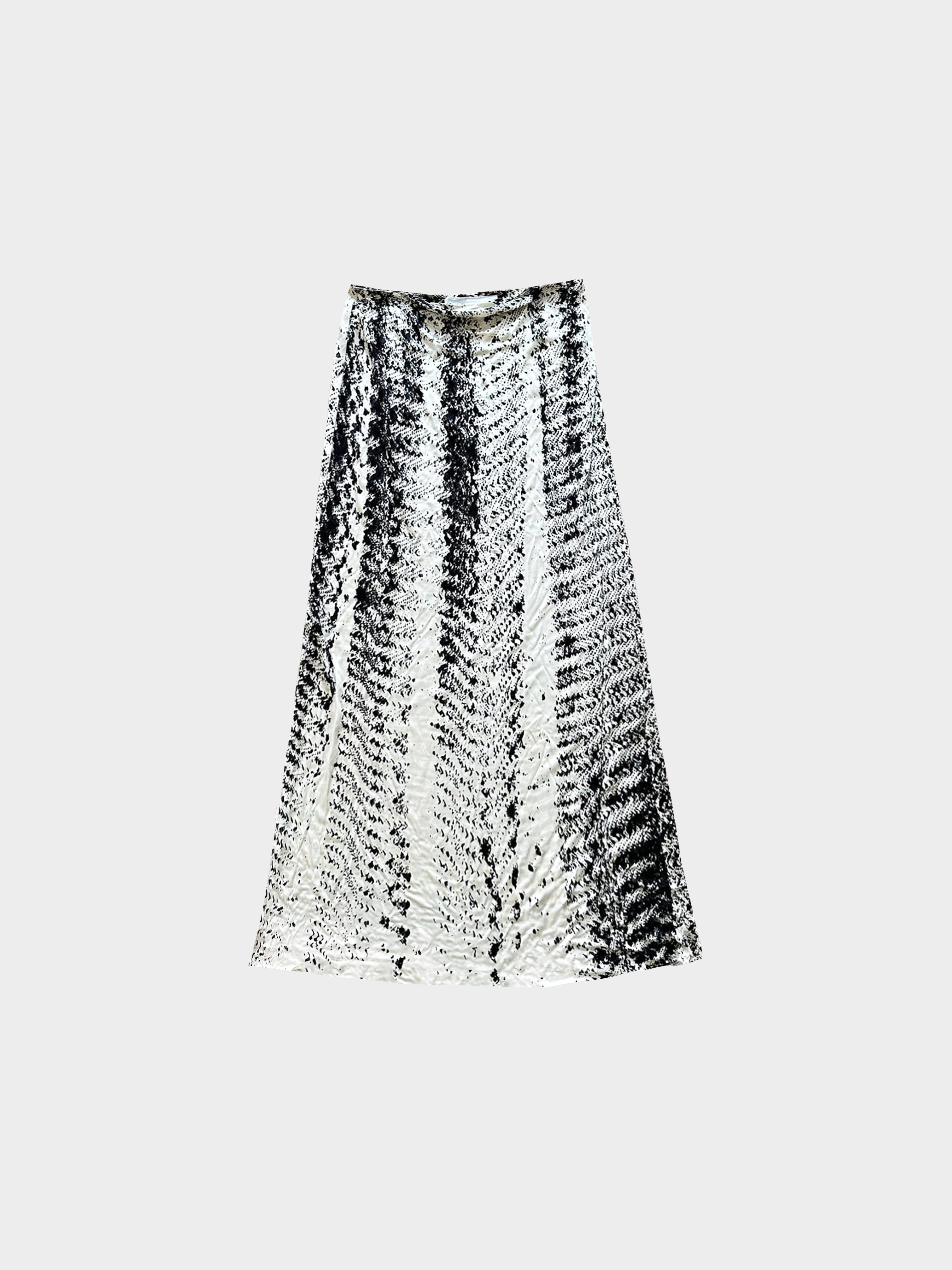 Maison Martin Margiela SS1996 Trompe L'oeil Tire Printed Skirt