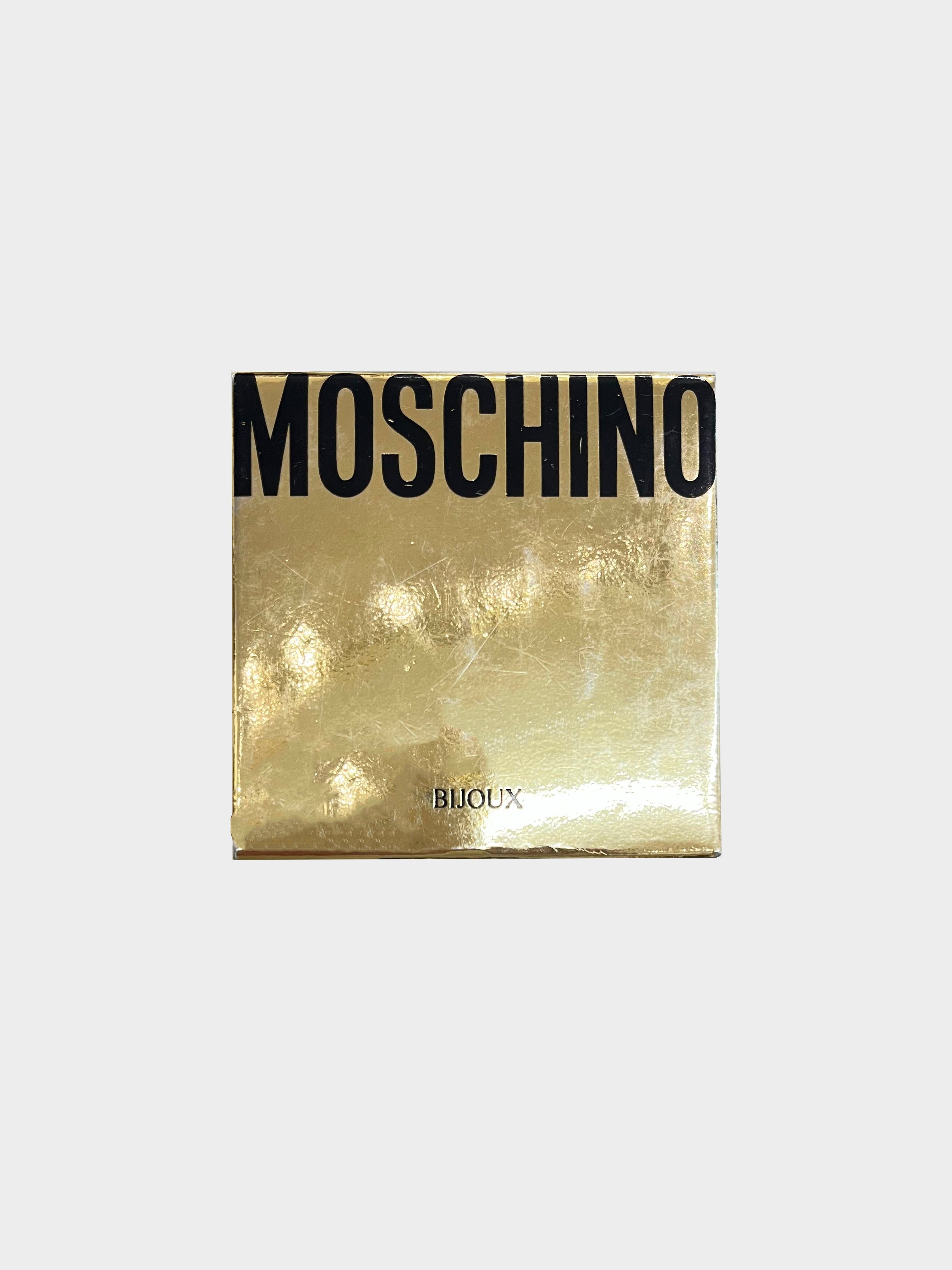 Moschino 1990s Heart Charm Bracelet