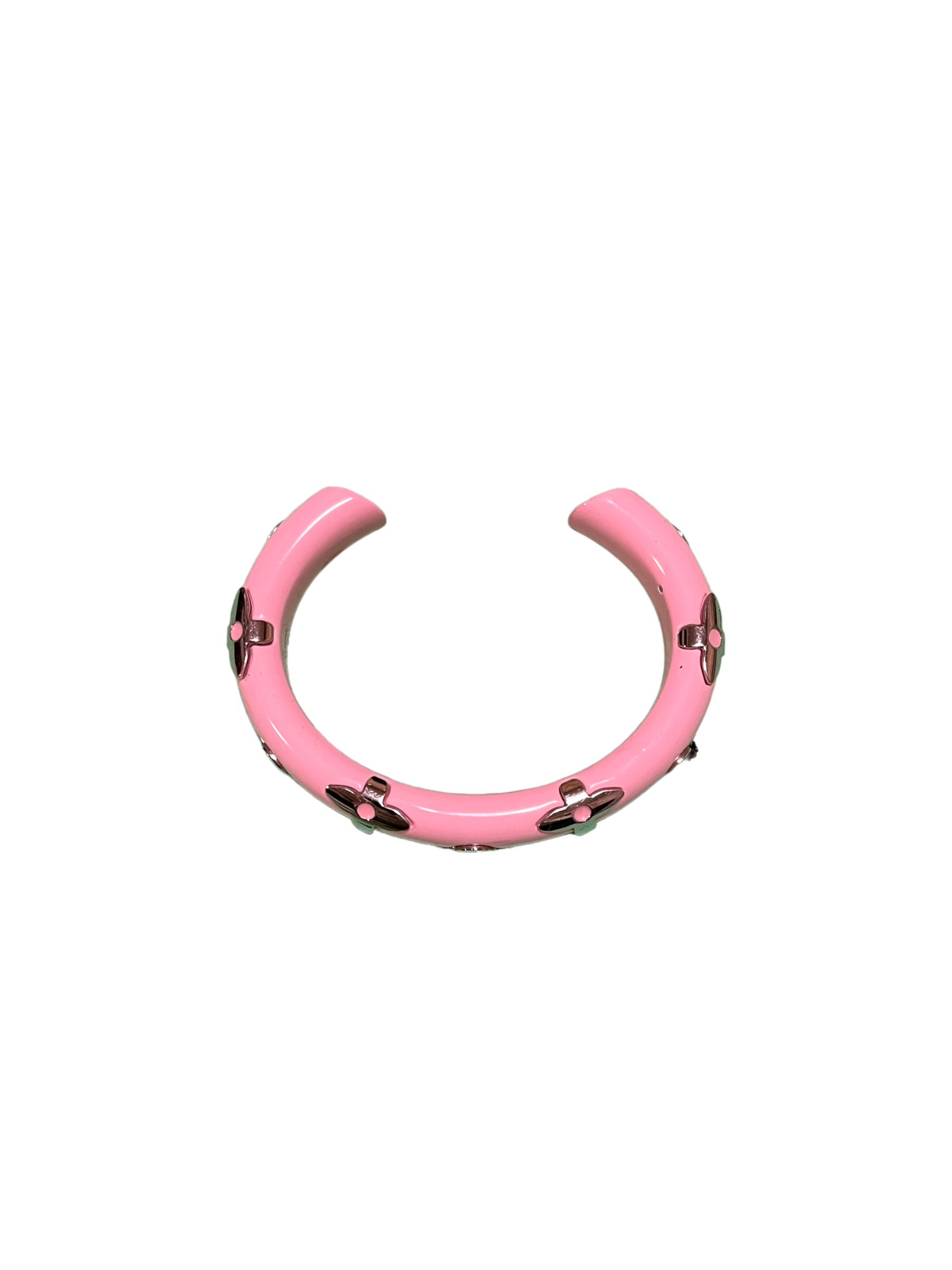 Louis Vuitton Pink Enamel Ring