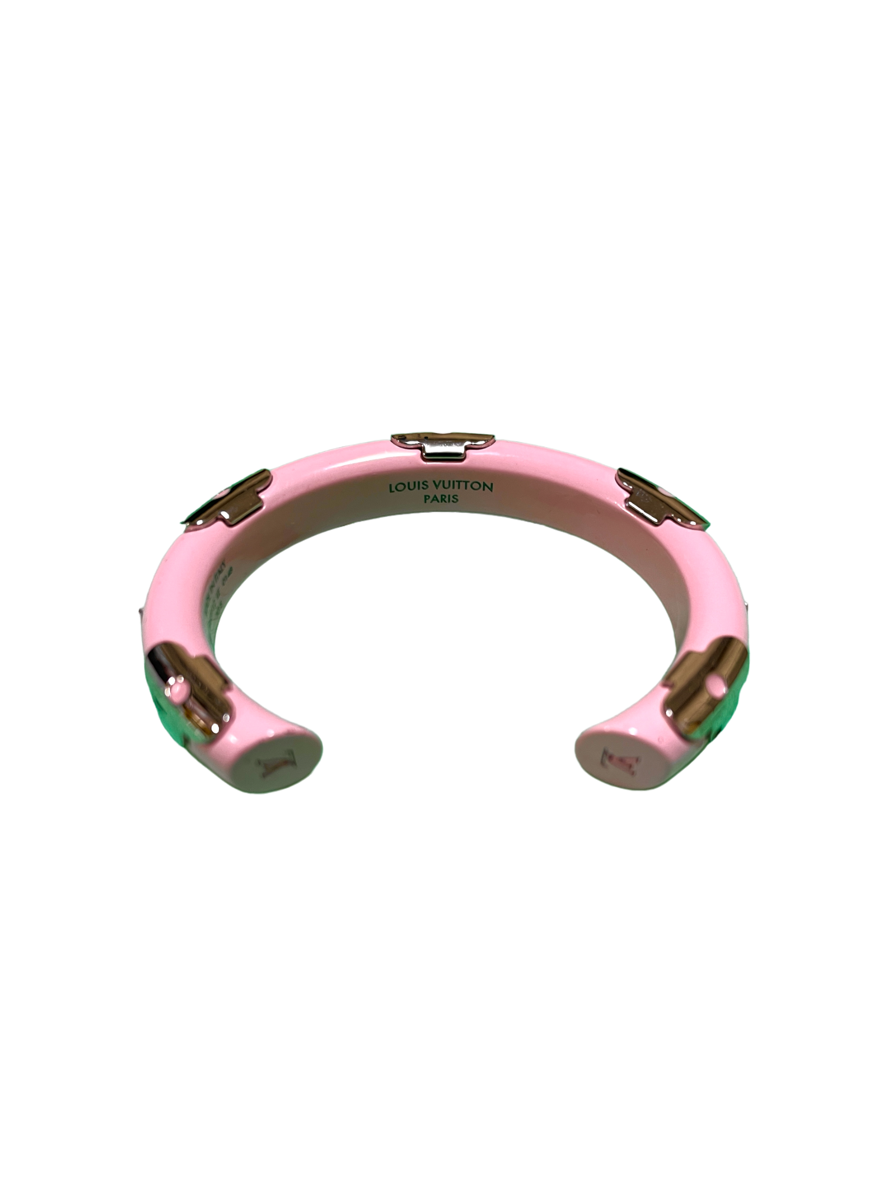 louis vuitton pink bracelet