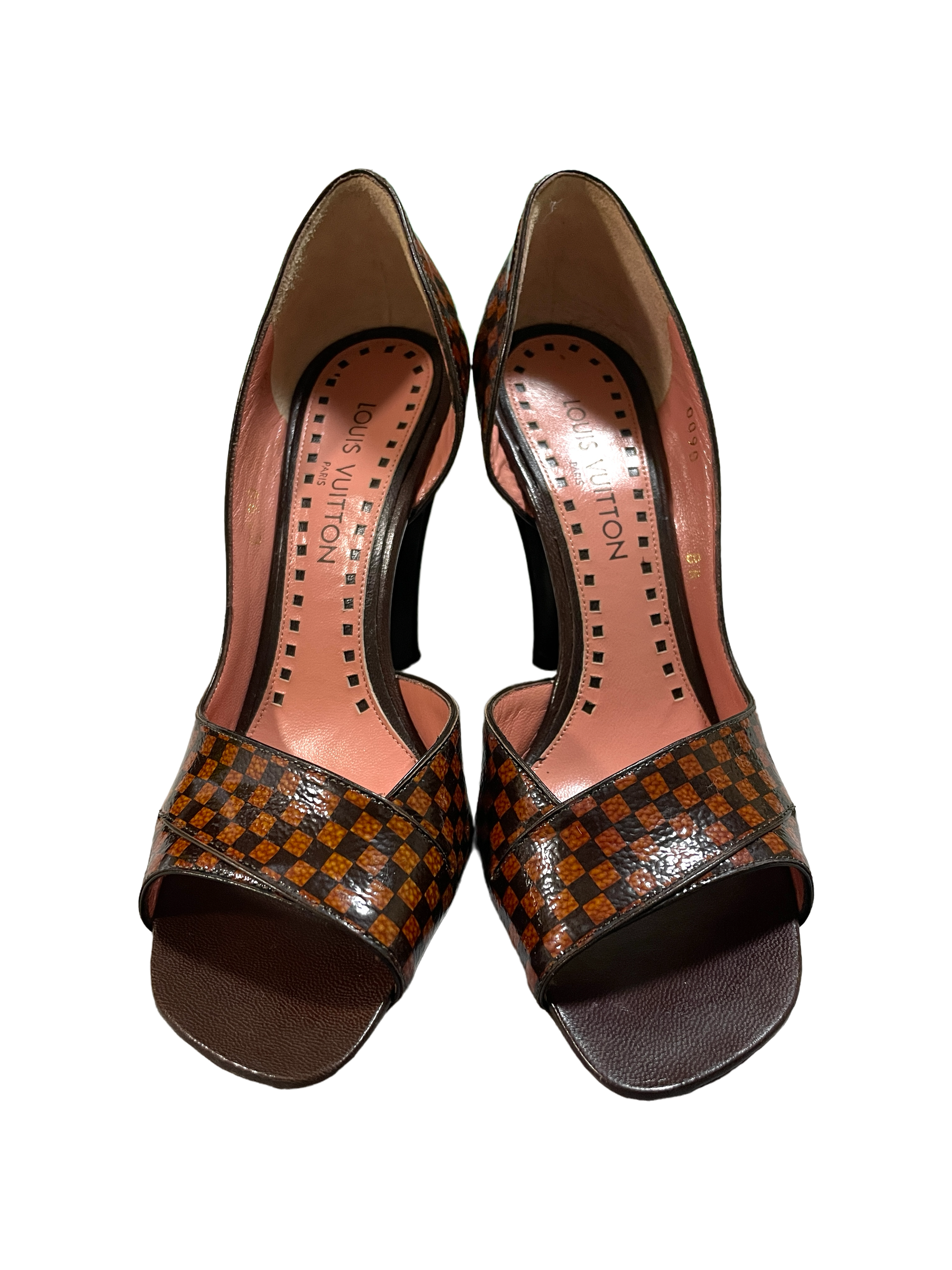 Louis Vuitton 2000s Checkered Pumps · INTO