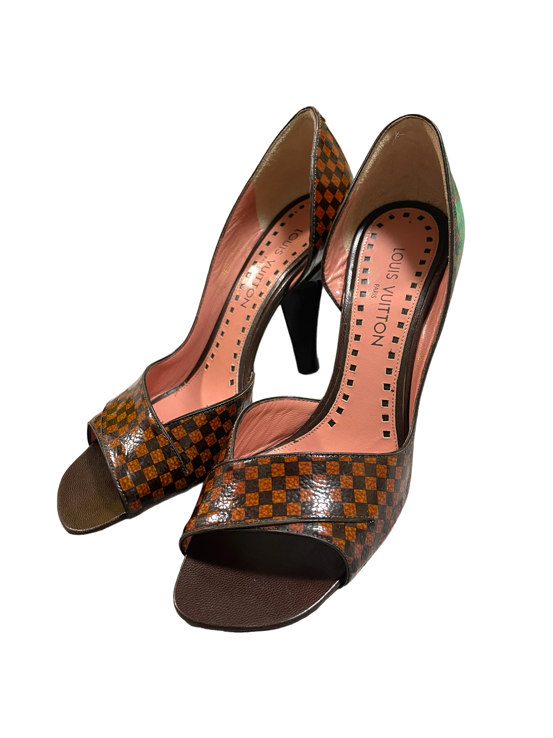 Louis Vuitton Mary Jane Pumps - Brown Pumps, Shoes - LOU02876