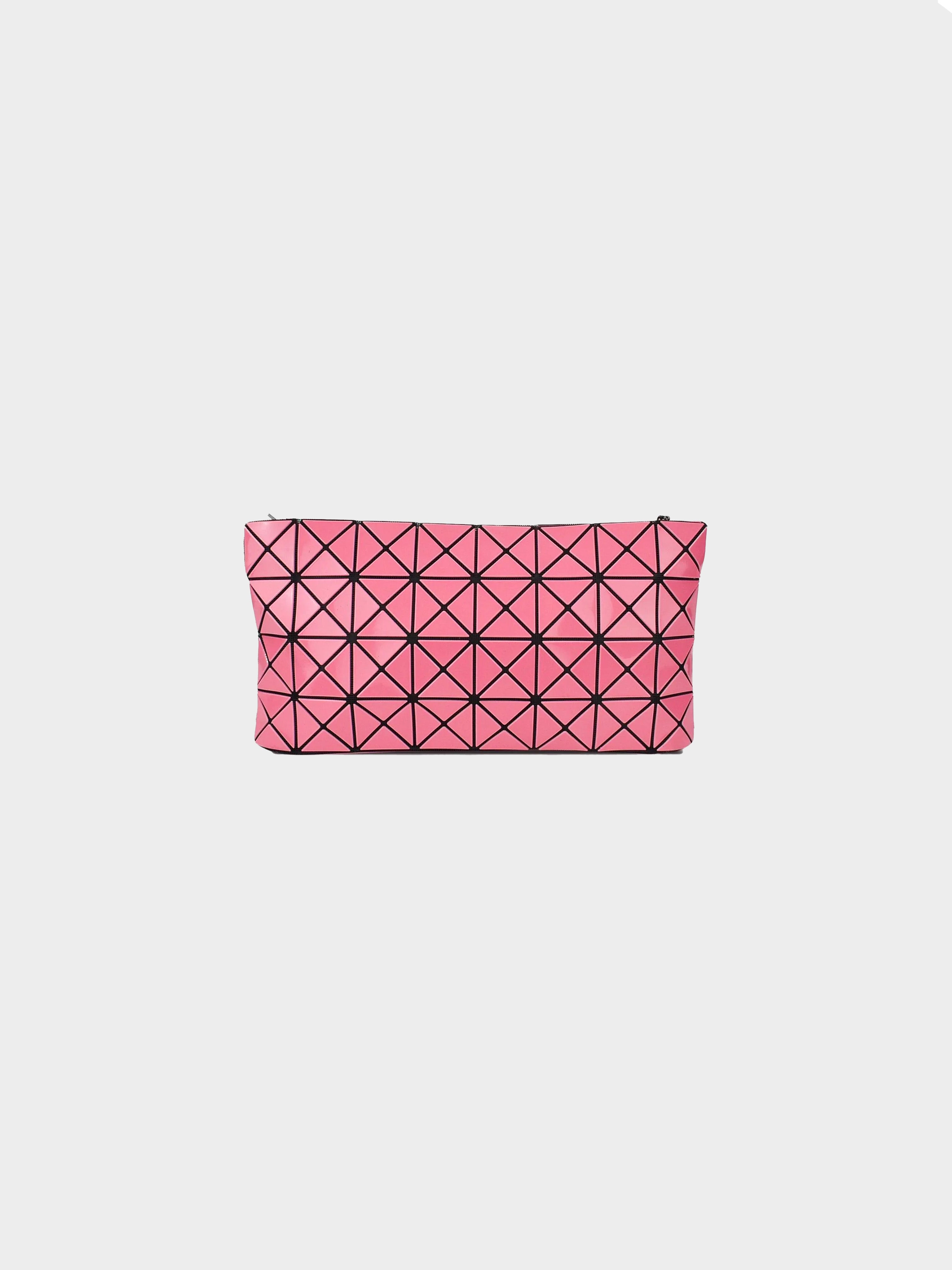 Issey Miyake 2010s Pink Geometric Bao Bao Bag